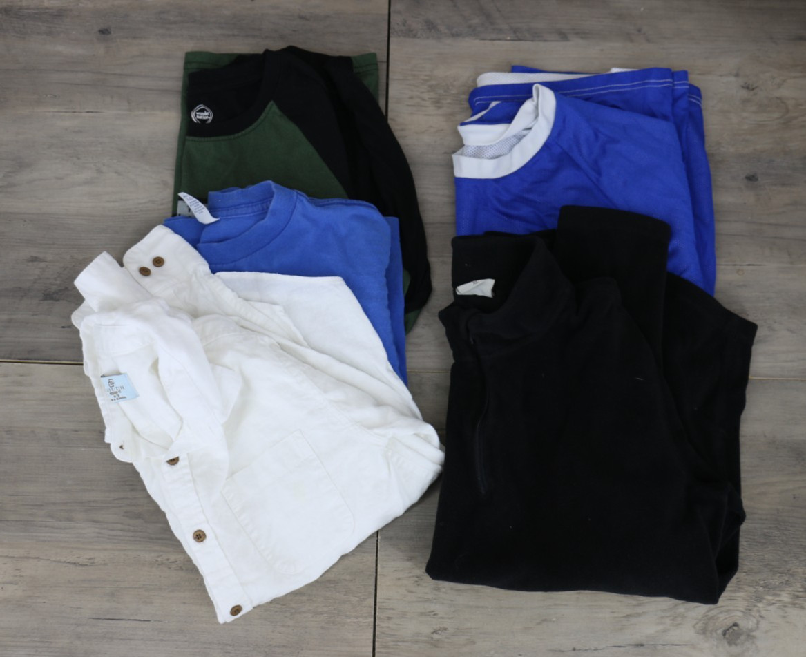 Boys Clothing Lot Youth XL Jersey Shirts Fleece Quarter Zip Everyday Bundle
