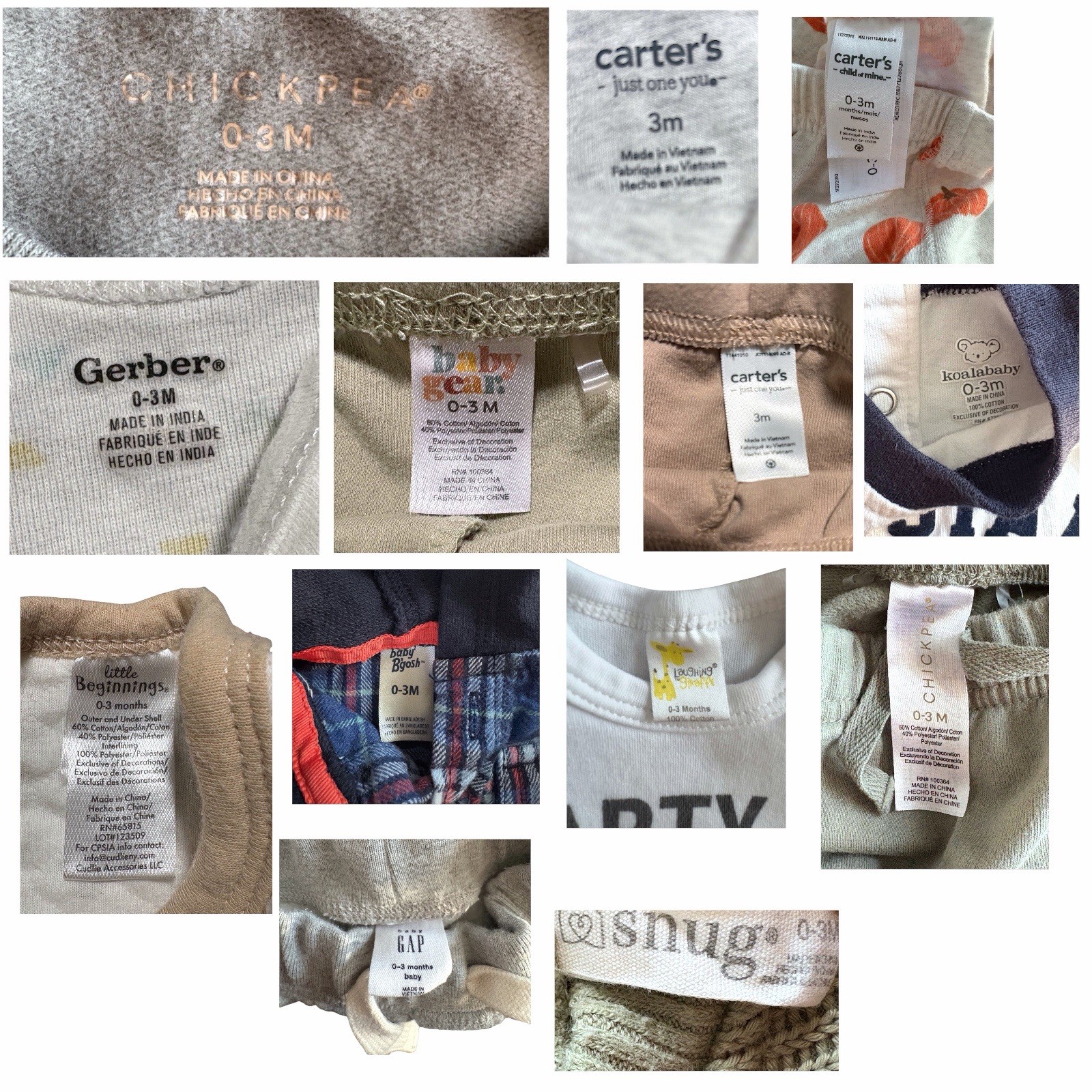 HUGE Baby Clothing & Essentials Lot | Newborn–6 Months | 85+ Pieces