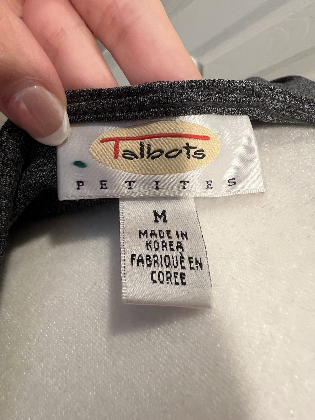 Talbots Petite Size Medium Dress With Cardigan Jacket