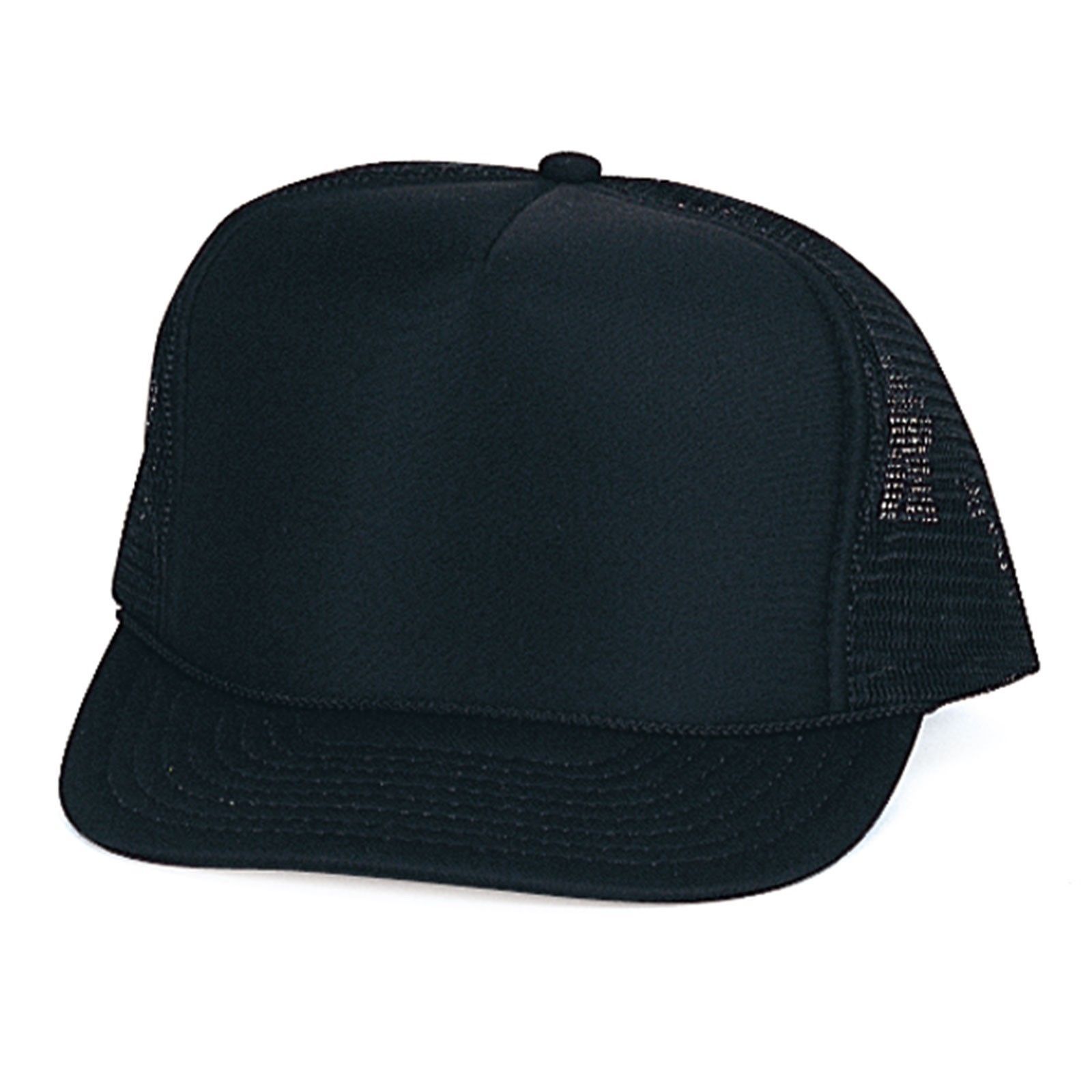 5 Pack Trucker Baseball Hats Caps Foam Mesh Blank Adult Youth Kids Wholesale