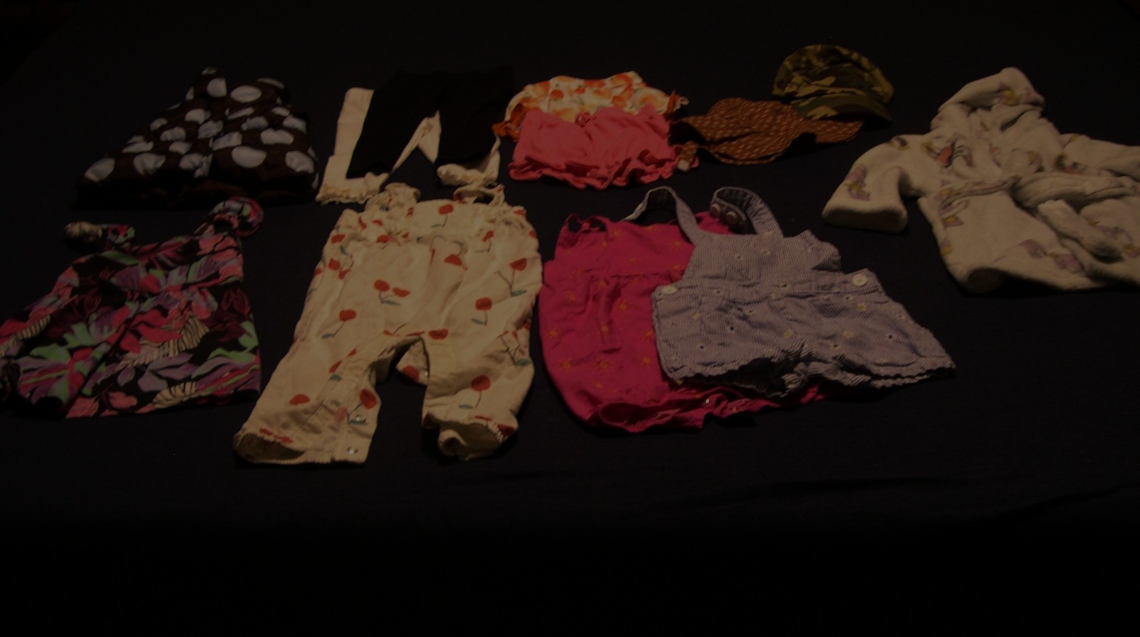 Lot of 17 Items Baby Girl Size 9 Month Clothing