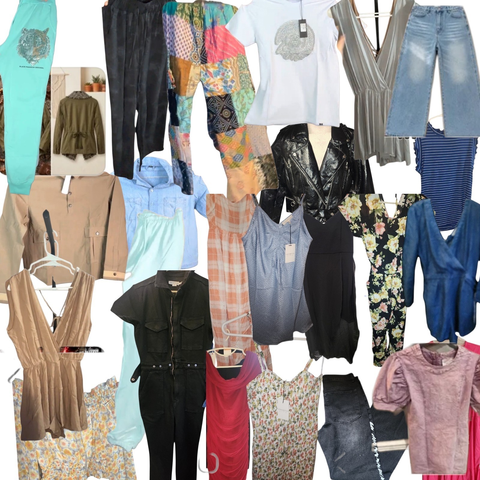 $1000 Bulk Clothing lot, High End Reseller Bundle Lot, Mystery Box, Mixed sizes