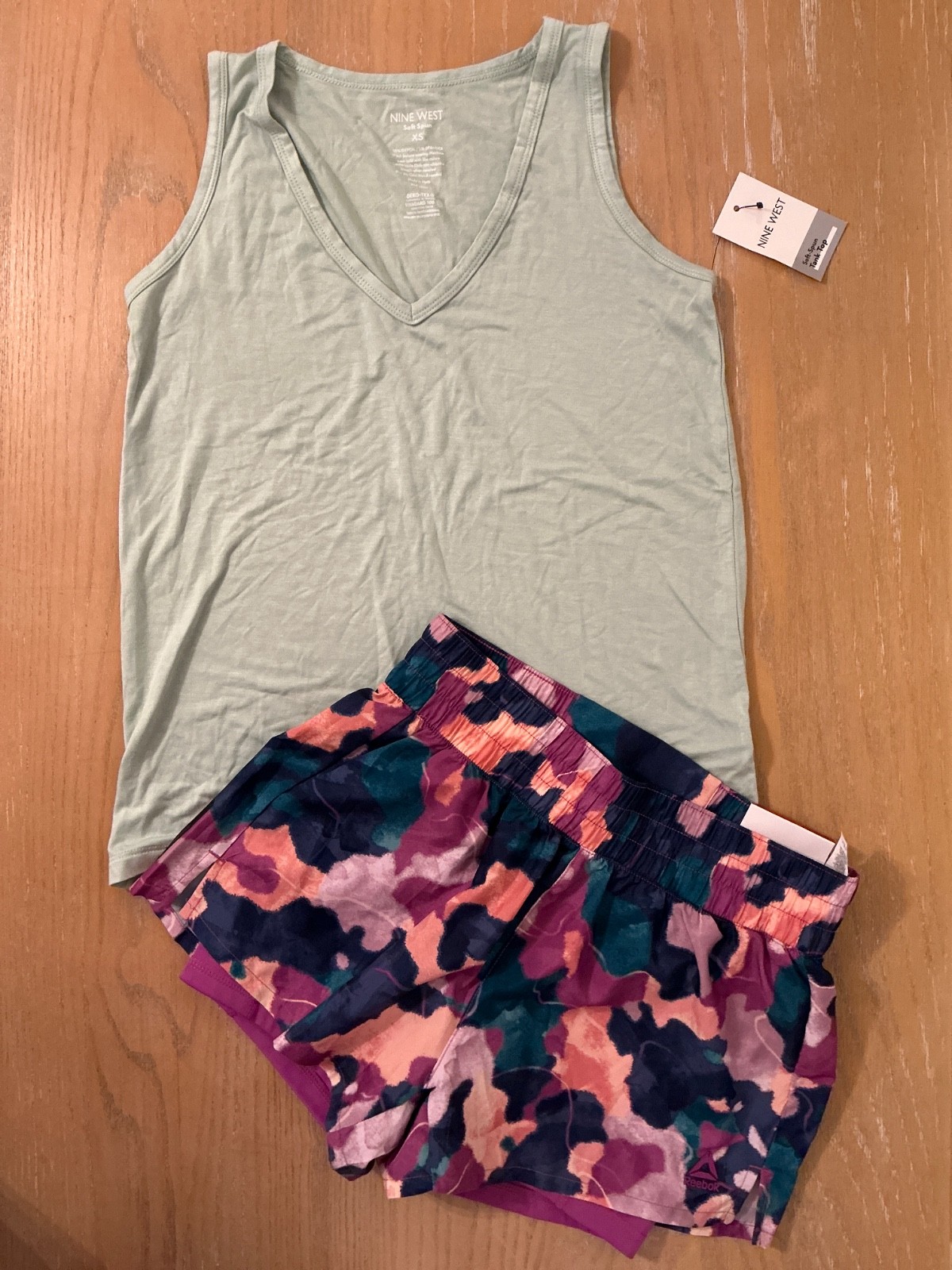 Reebok, Nine West Ladies Activewear Clothing Lot of 2 Size XS