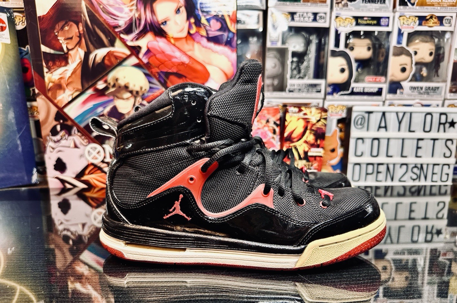 Large Jordan Shoe Lot – Vintage Find. – Nice Collection- Youth