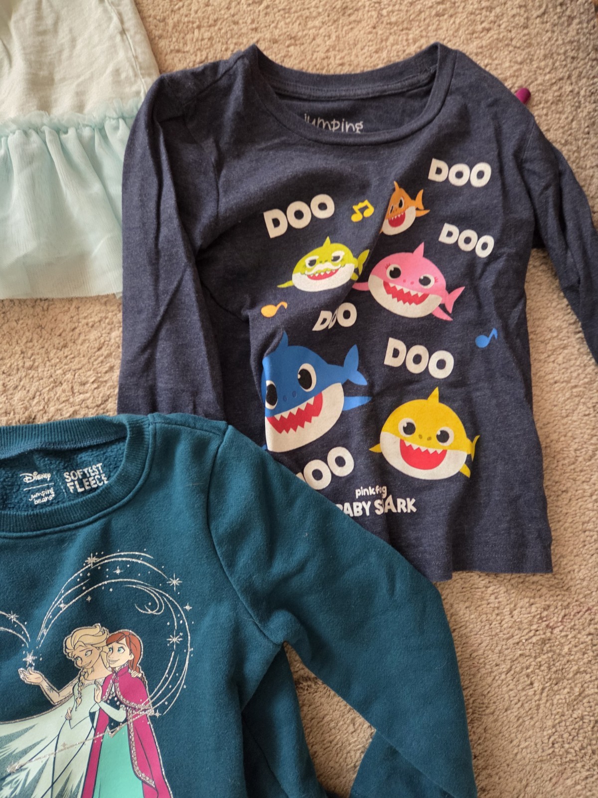 Lot Of Girls Clothes Size 5/5T Carter Jumping Beans Toys Blanket Dress