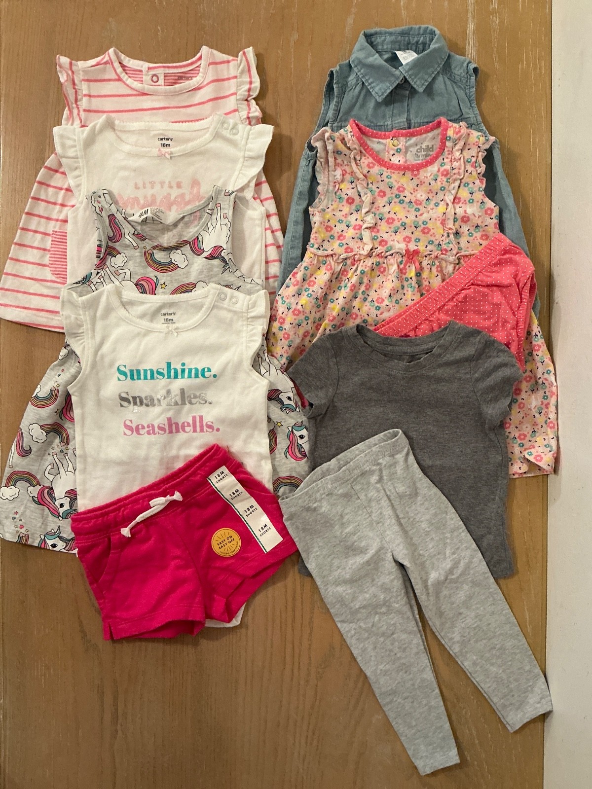 Carter&rsquo;s Cat & Jack Others Infant Girls Clothing Lot of 10 Size 18, 18-24 Months