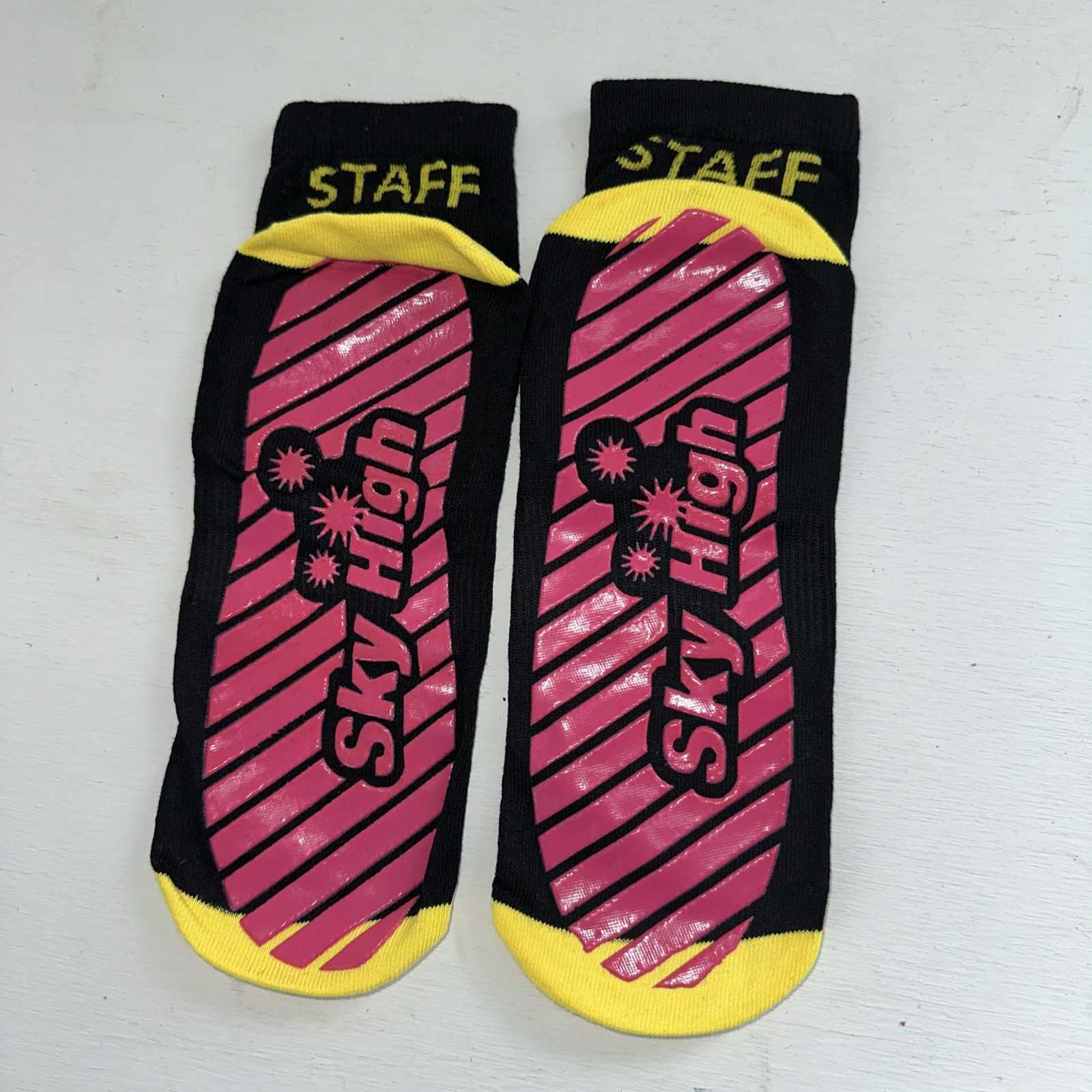 Lot Of 10 Sky High Trampoline Jump Grip Socks XXL STAFF new