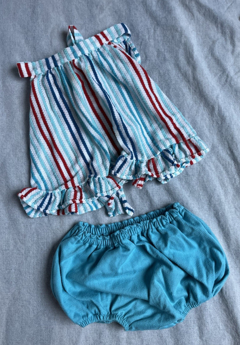 Vintage Baby Girls Clothing Lot 70s 80s 90s Western Denim Fruit Floral Lace