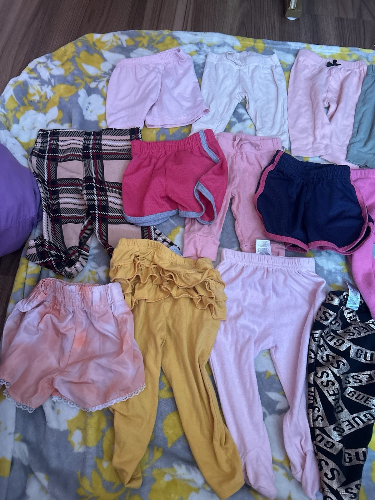 GUESS Baby Girl Cotton Clothing Lot Minnie Mouse Multicolor 0-6M 6/9M/ 12M 43pc