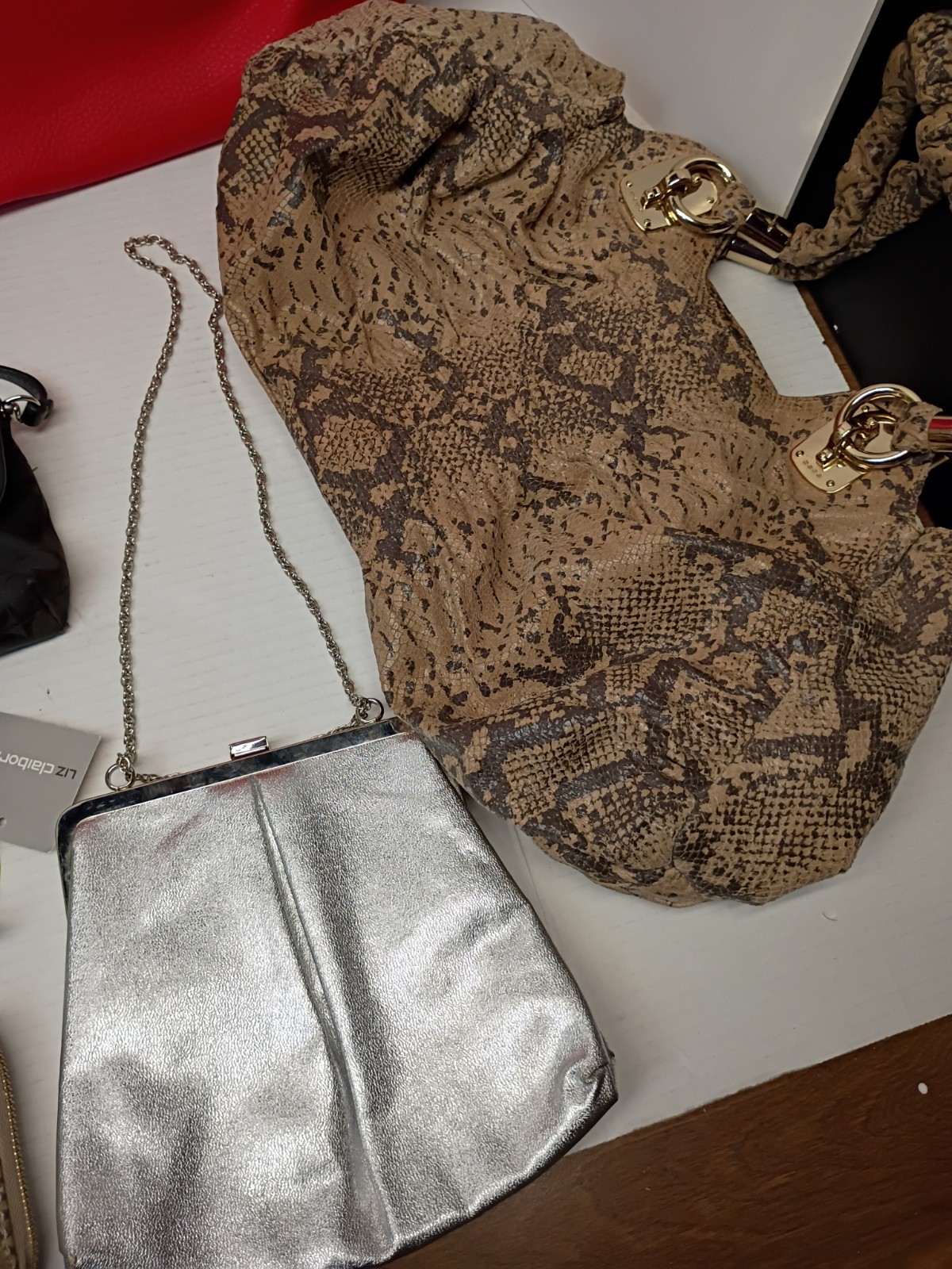 Coach, Michael Kors, BCBG Paris, Liz Claiborne Mixed Handbag Lot, Logo