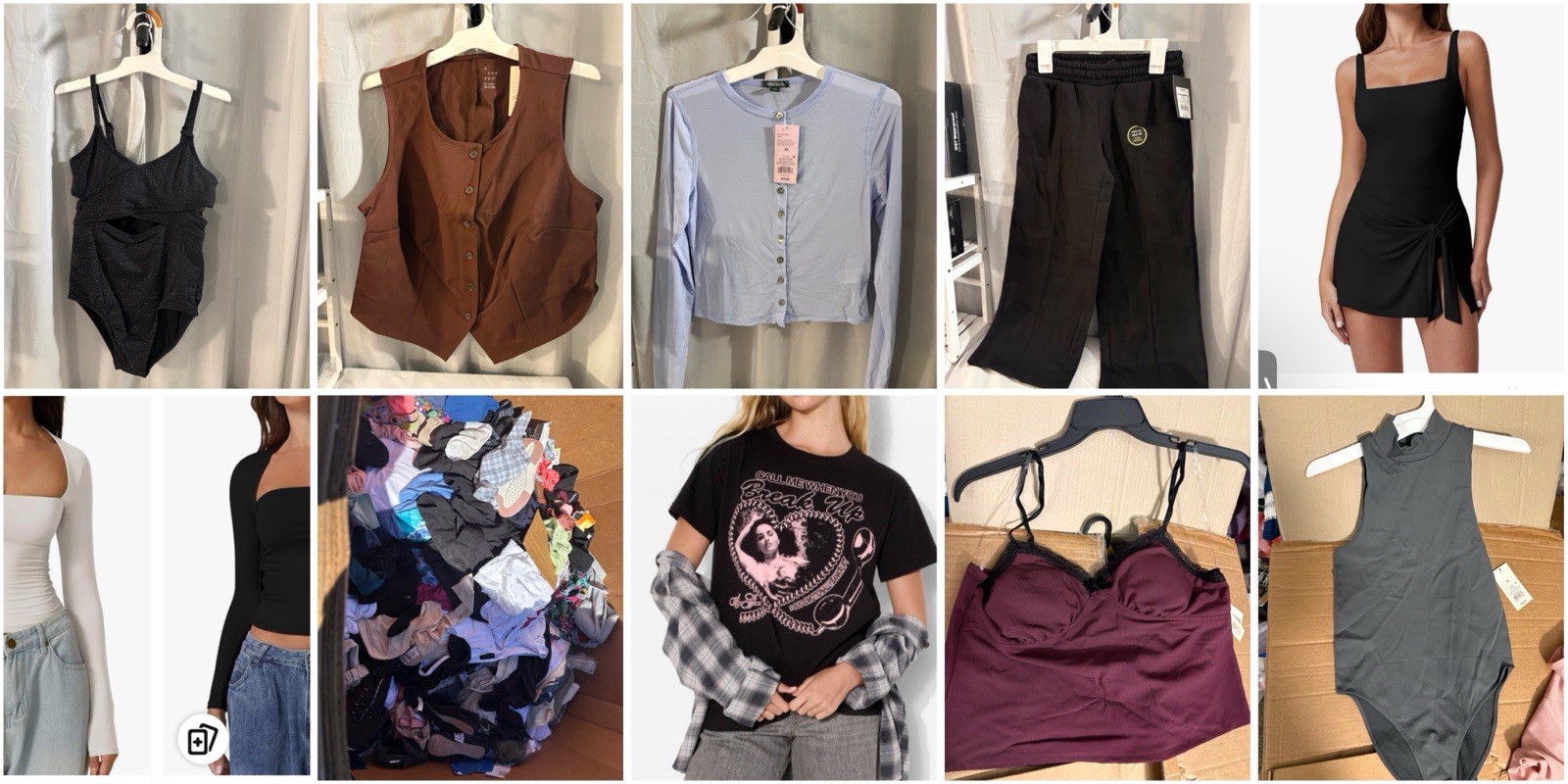New Clothing Lot Bulk 30 pcs Women Majority Reseller Wholesale Bundle AMZ TGT