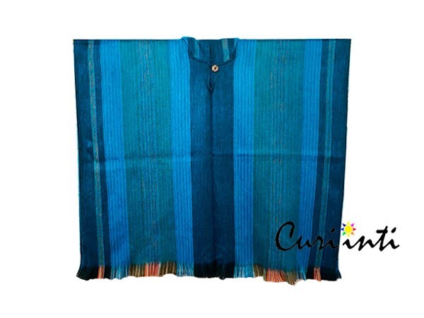 WHOLESALE LOT OF 10 SOFT & BEAUTIFUL ALPACA HOODED QUITO PONCHOS 9V