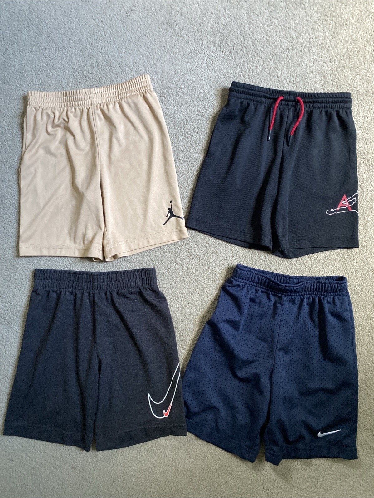 Large Lot (11 Pieces) Of Boys Size 6 Athletic Clothes Nike & Under Armour