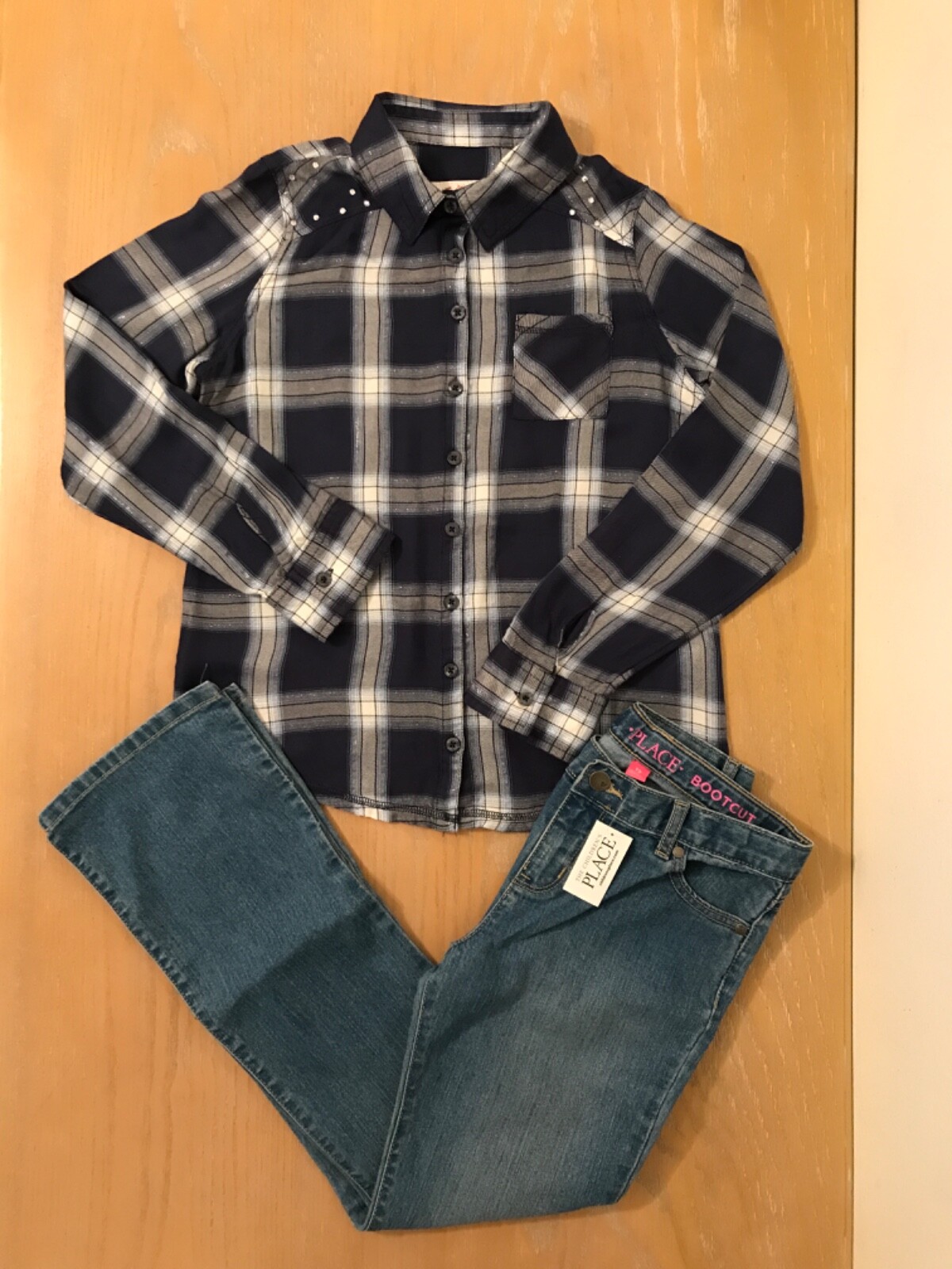 Justice & The Children&rsquo;s Place Girls Clothing Lot of 2 (1 New) Size 12