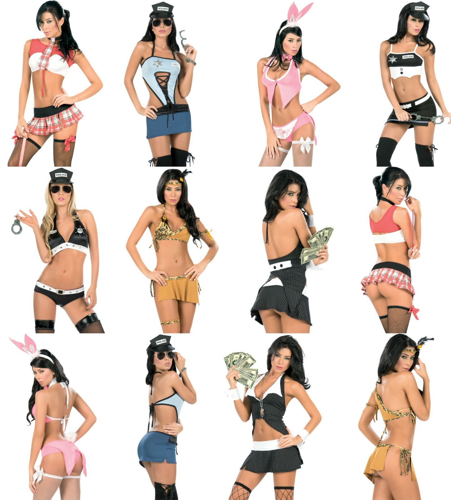 Lot 400 Pcs Wholesale Women Sexy Bikini Club Dance Wear Lingerie S M L XL