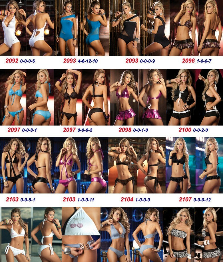 Lot 150 Pcs Wholesale Sexy Bikini Lingerie Gogo Rave Dance Club Wear S M L XL
