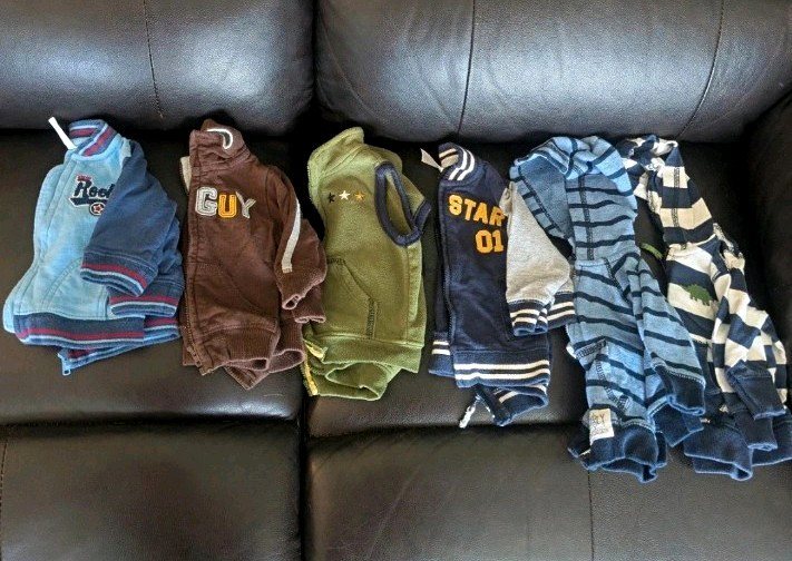 Baby Boy 3 Months Mixed Clothing Lot 6