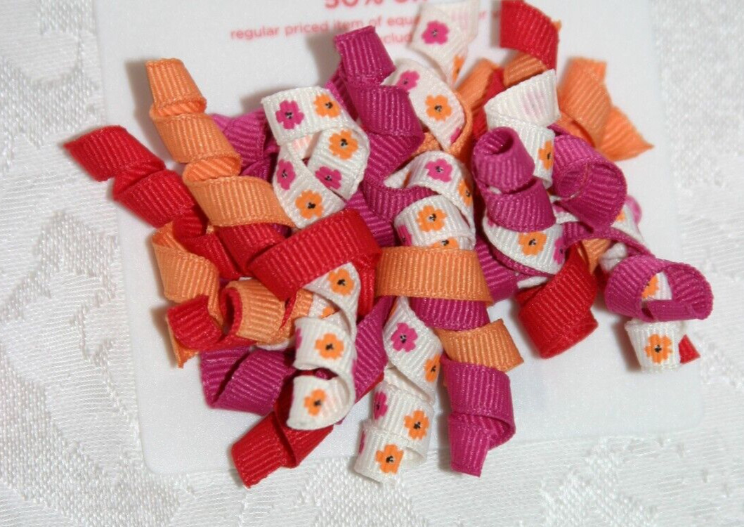Gymboree FIESTA del SOL Ladybug Socks 12-24 mo & 2 Pk Curly Loop Hair Clips NWT