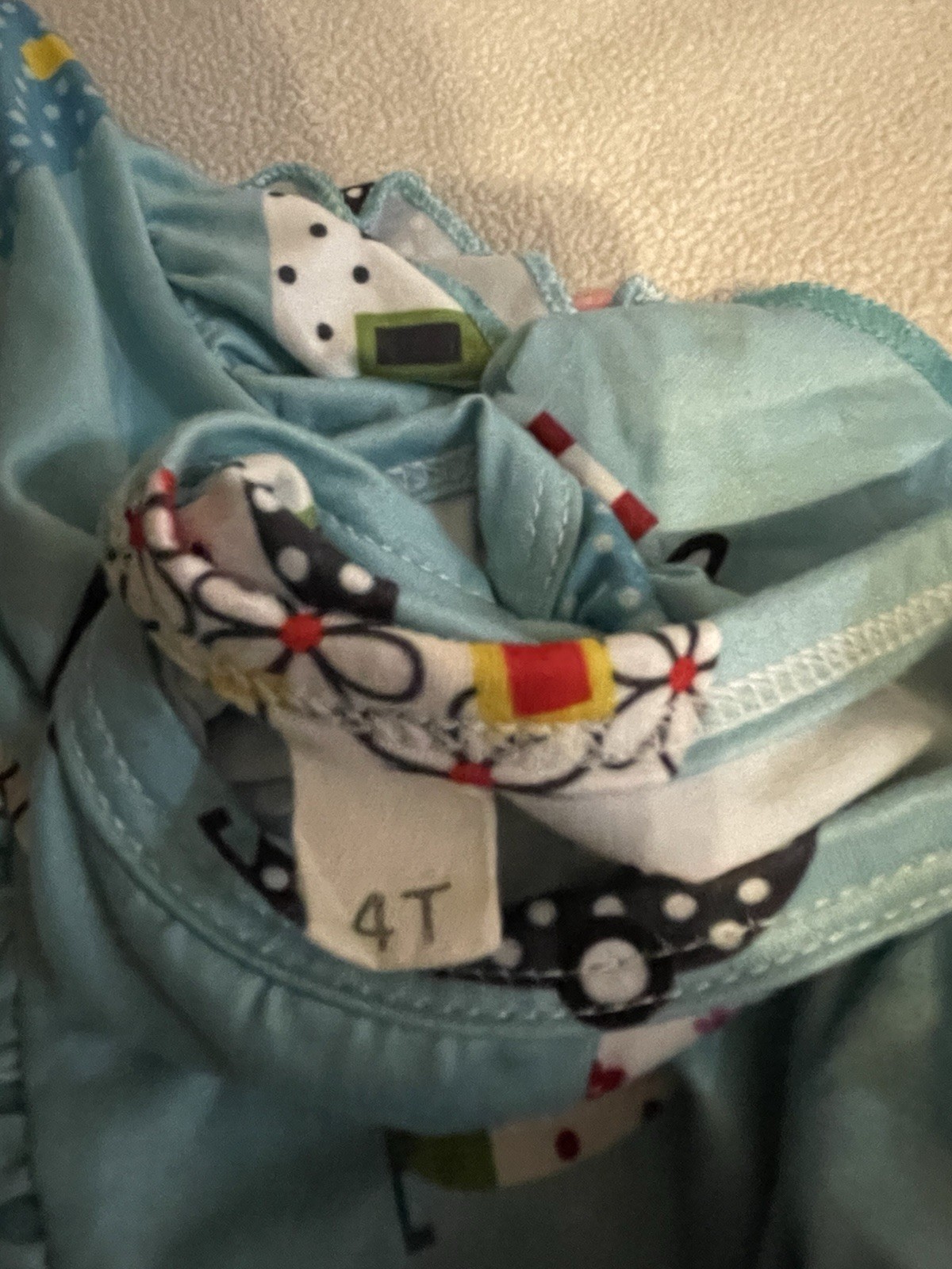 Lot Of 12 Girls Size 4T Clothes 9 Dresses 2 Overalls 1 Shirt