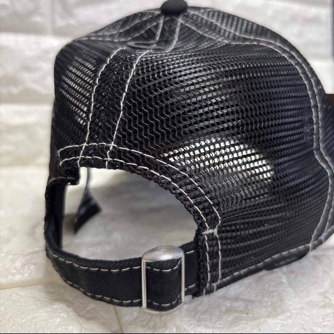 Stussy New Era 9Twenty Basic Trucker Mesh Cap Cap New without tags Black Free