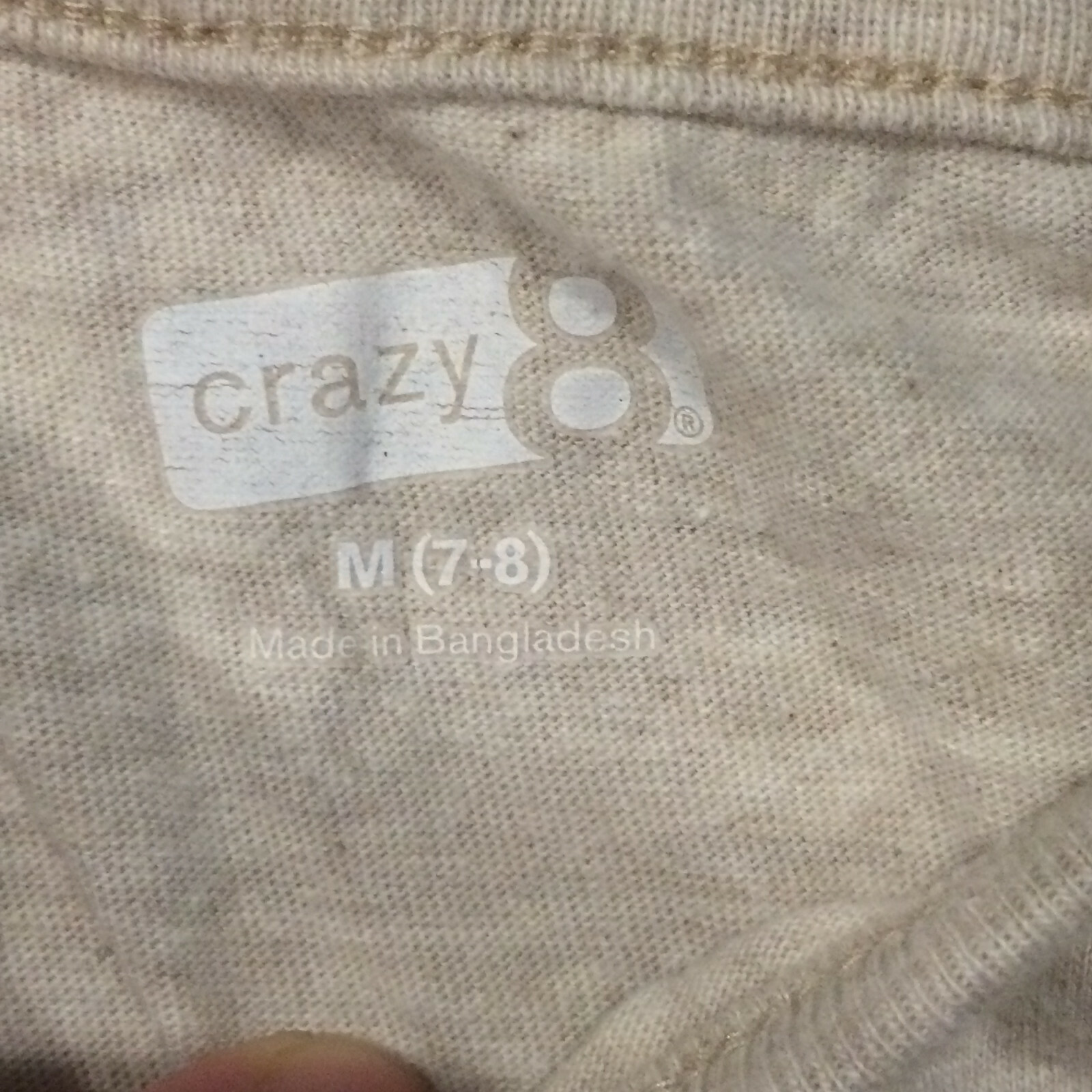 Lot of 8 pcs Girls Tops Baby GAP, TOTAL GIRLS, CRAZY 8, Size 5T/7T/8T/9T (5-9T)