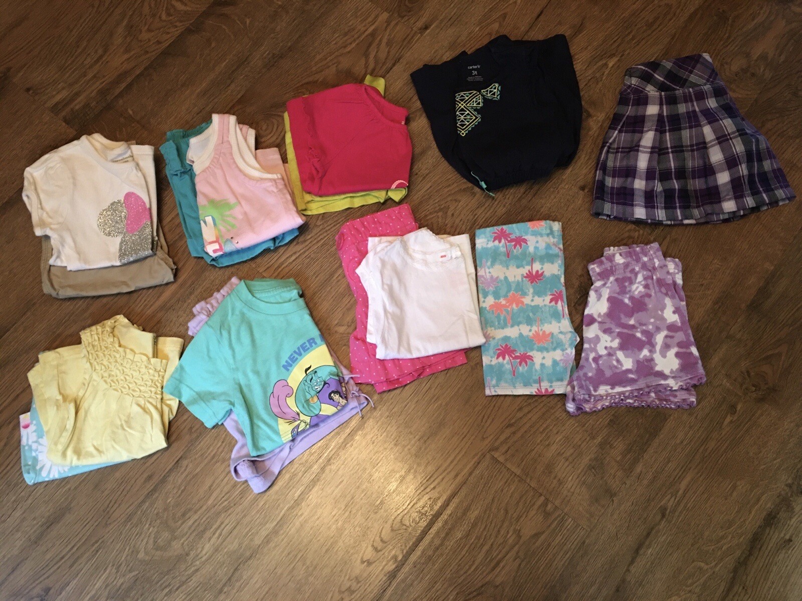 Girls size 3T Size Clothes Lot of 16 Pcs.~Spring/Summer~Carter&rsquo;s, Baby Gap &more