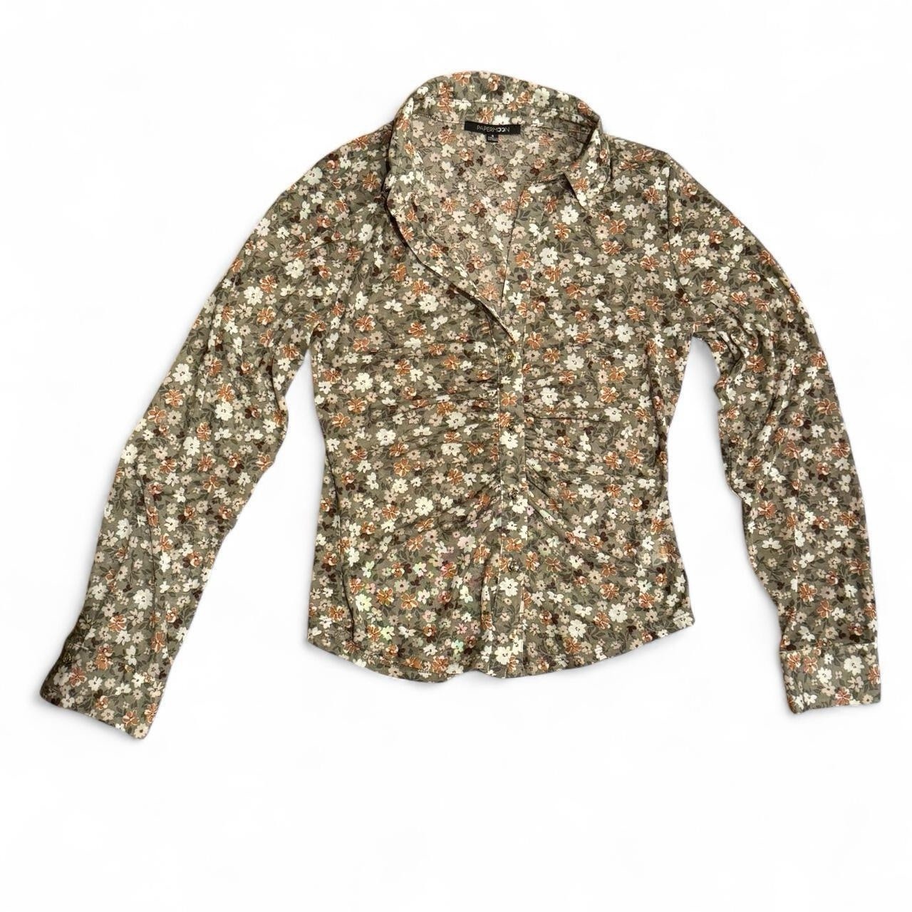 Vintage Floral & Boho Print Blouse Bundle (Small) – 70s Romantic Aesthetic