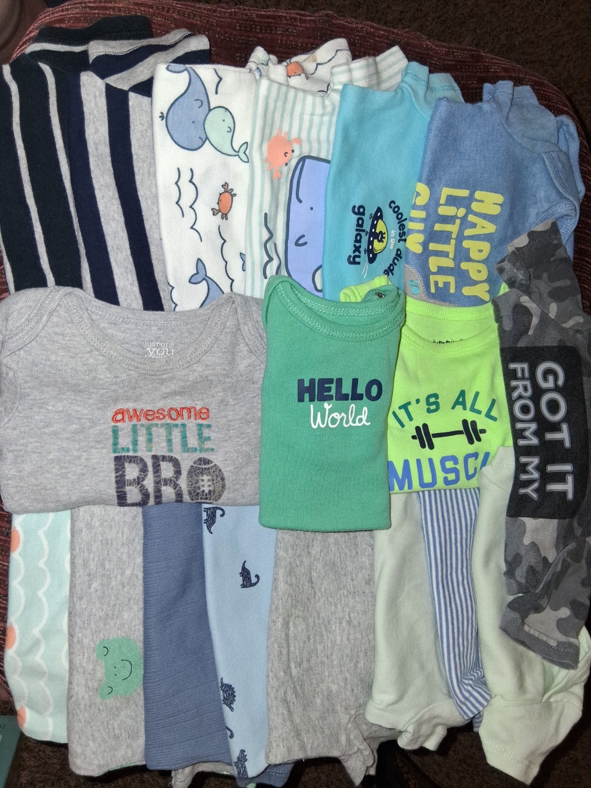 Baby boy body suit