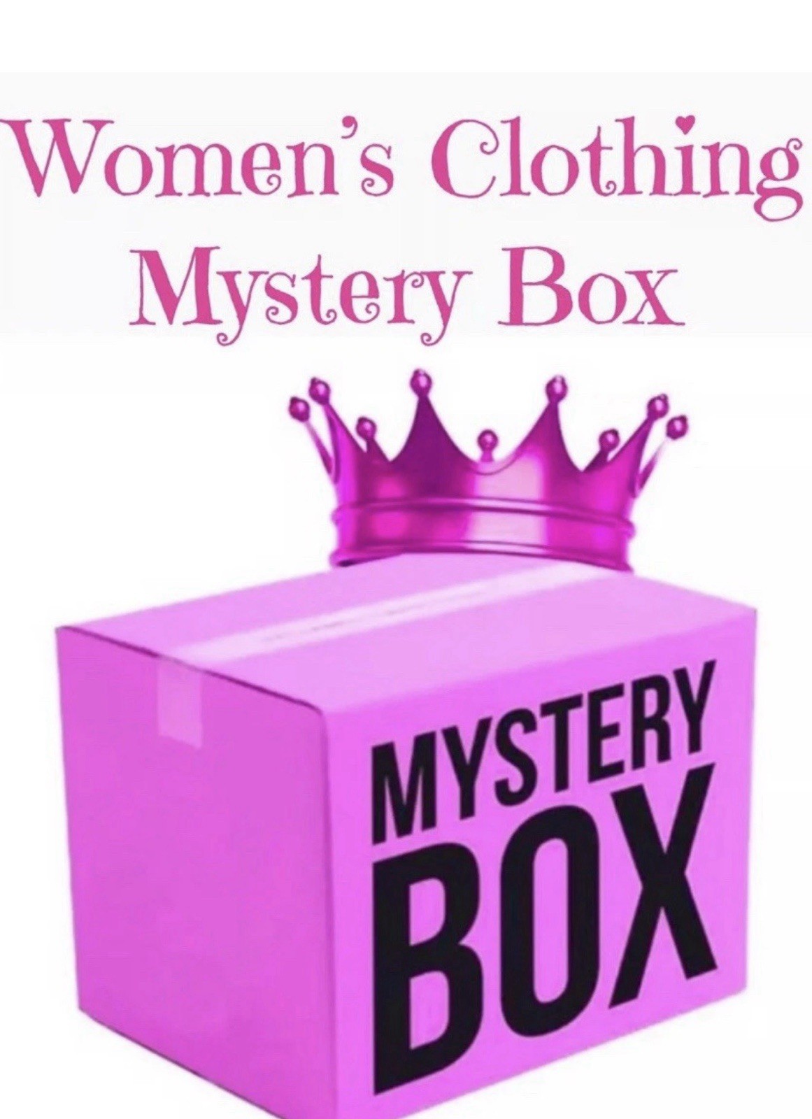 WOMENS MYSTERY BOX CLOTHES 8-10 Pieces USED & NEW SIZE LARGE FREE GIFTS