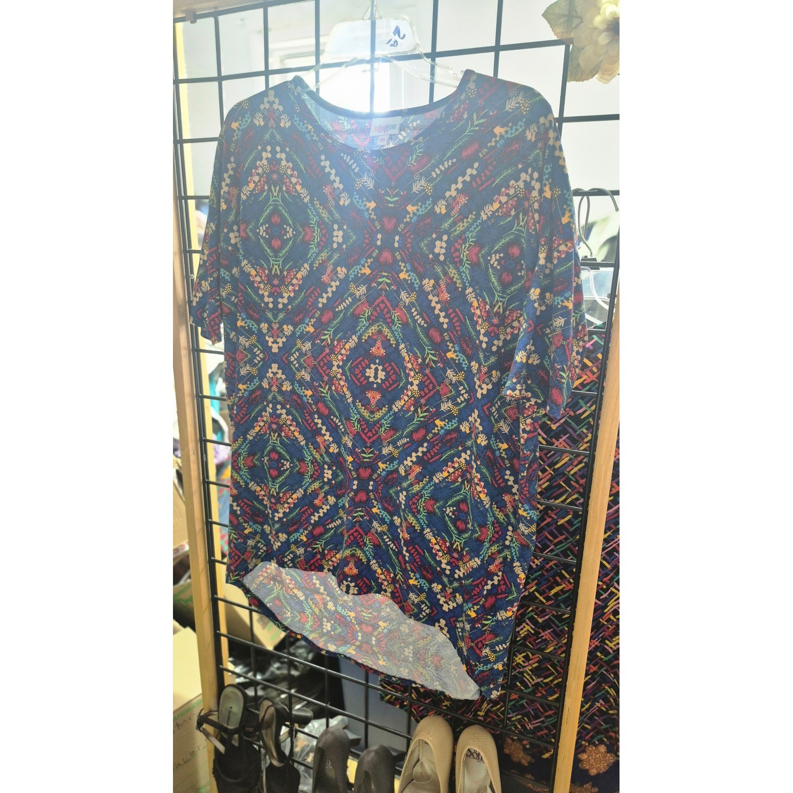 Boho Western Tunic Tops Dress Bundle XS Festival Cowgirl Print Lot Bundle of 6