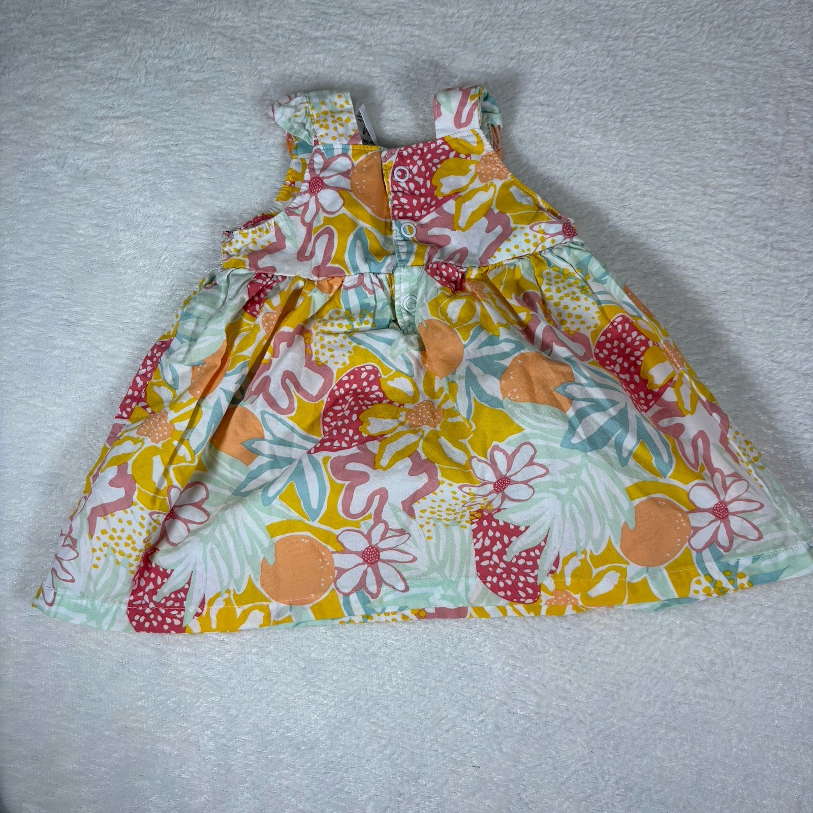 Lot Of 3, 6, 9 Month Old Baby Girl Clothes 10pc