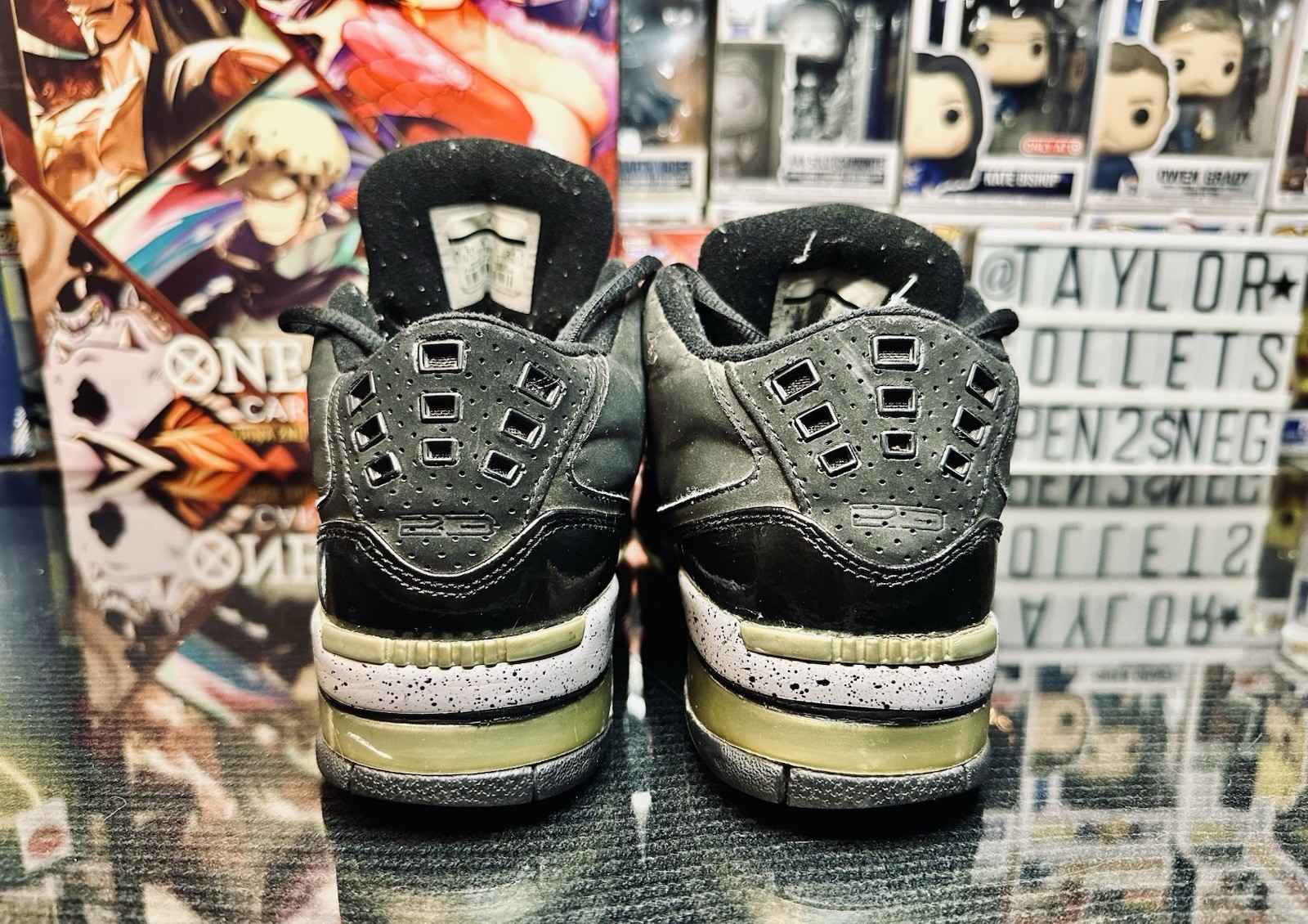 Large Jordan Shoe Lot – Vintage Find. – Nice Collection- Youth