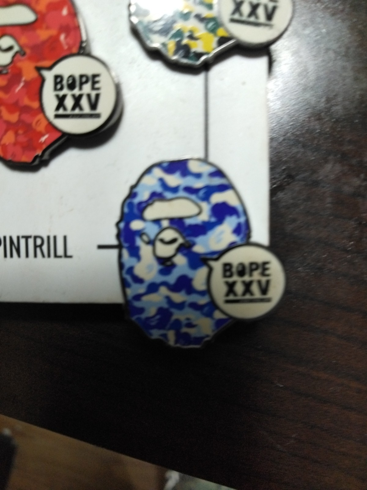 *A Bathing Ape® Pintrill (Set Of Five)