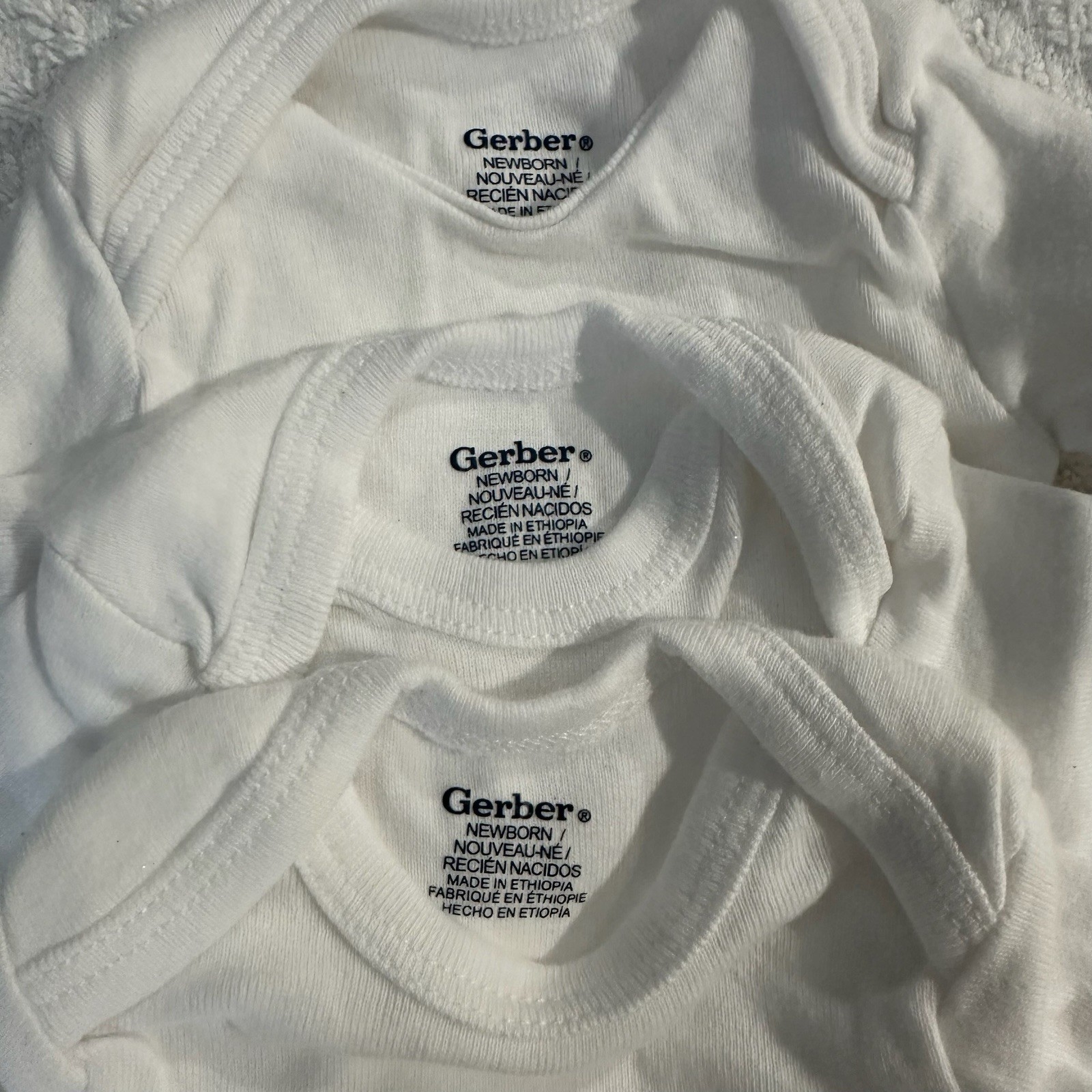 Carters, Gerber, Girl Newborn Lot Bundle Essentials 20 pcs Pjs Bodysuit Newborn