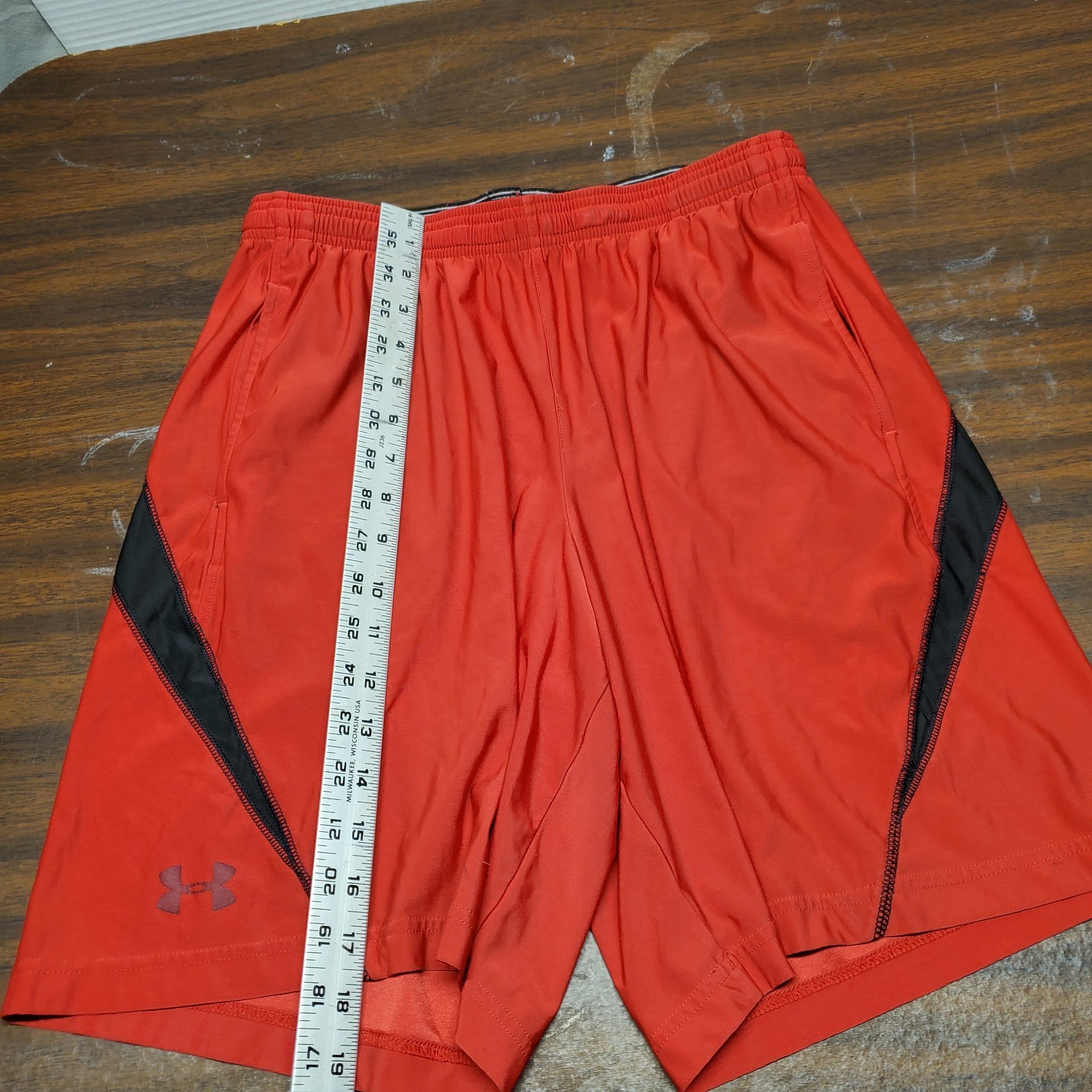 Lot of 9 Under Armour Nike Mens Medium Long Basketball Shorts Athletic Bundle