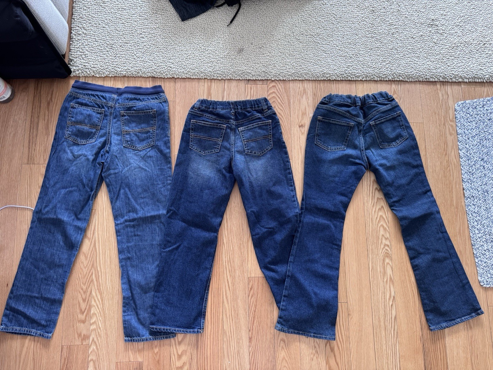 12 Pc Of Boys Clothes Sizes 7-8 & 10 Jeans, Denim, Pants,Shirts New &Gently Used