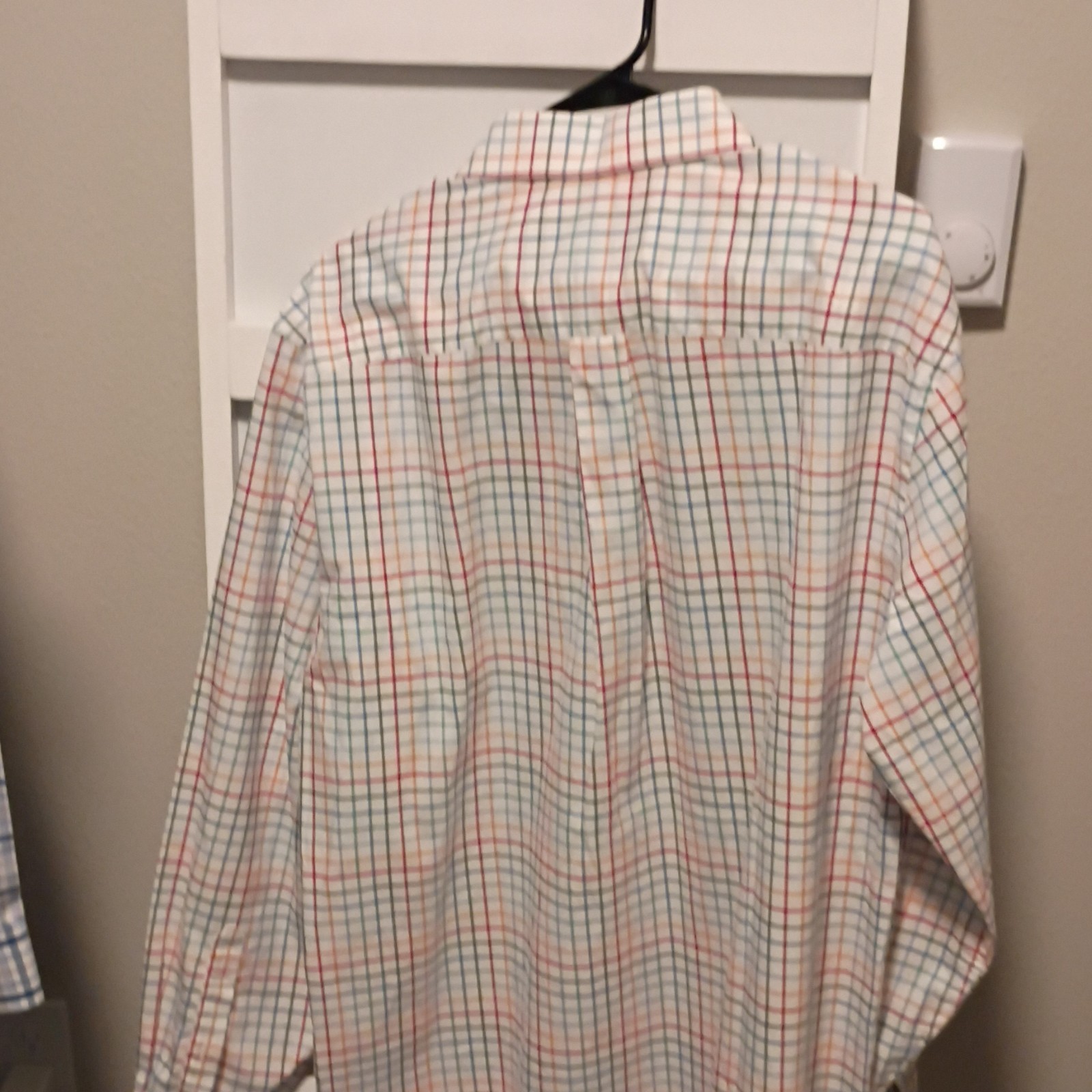 Jos. A. Bank Traveler&rsquo;s Collection Men&rsquo;s L 3-Pack 100% Cotton Check Shirts