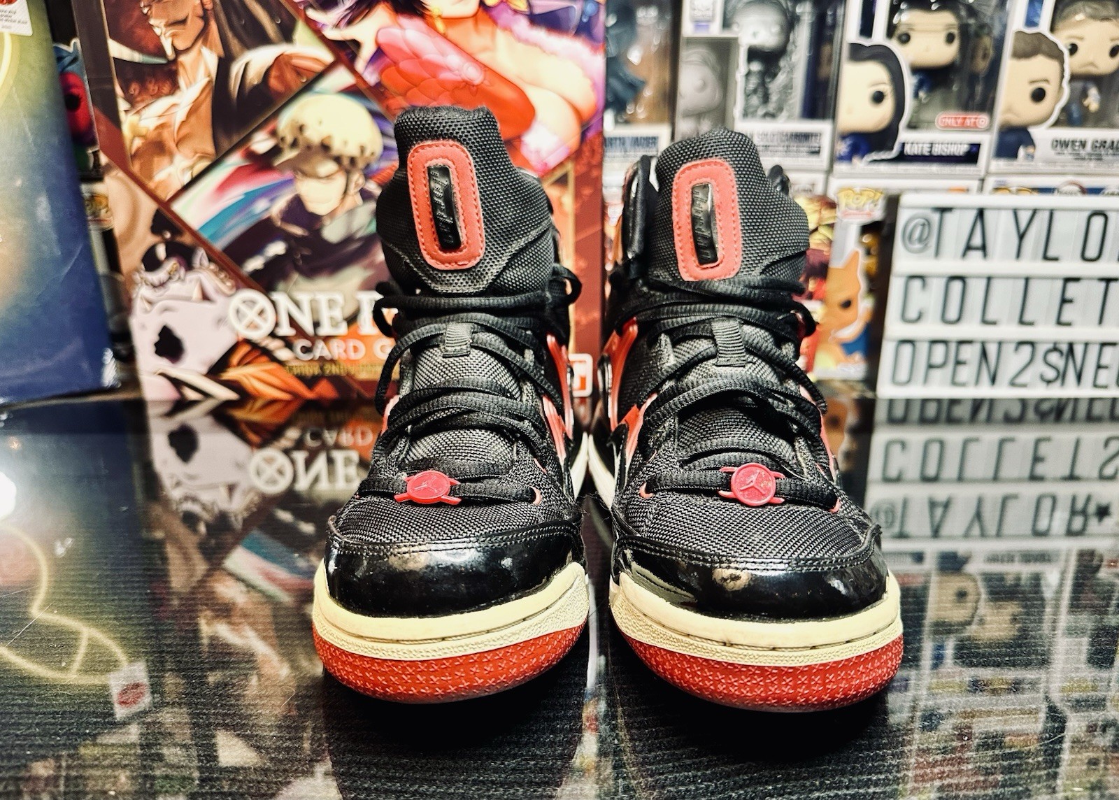 Large Jordan Shoe Lot – Vintage Find. – Nice Collection- Youth