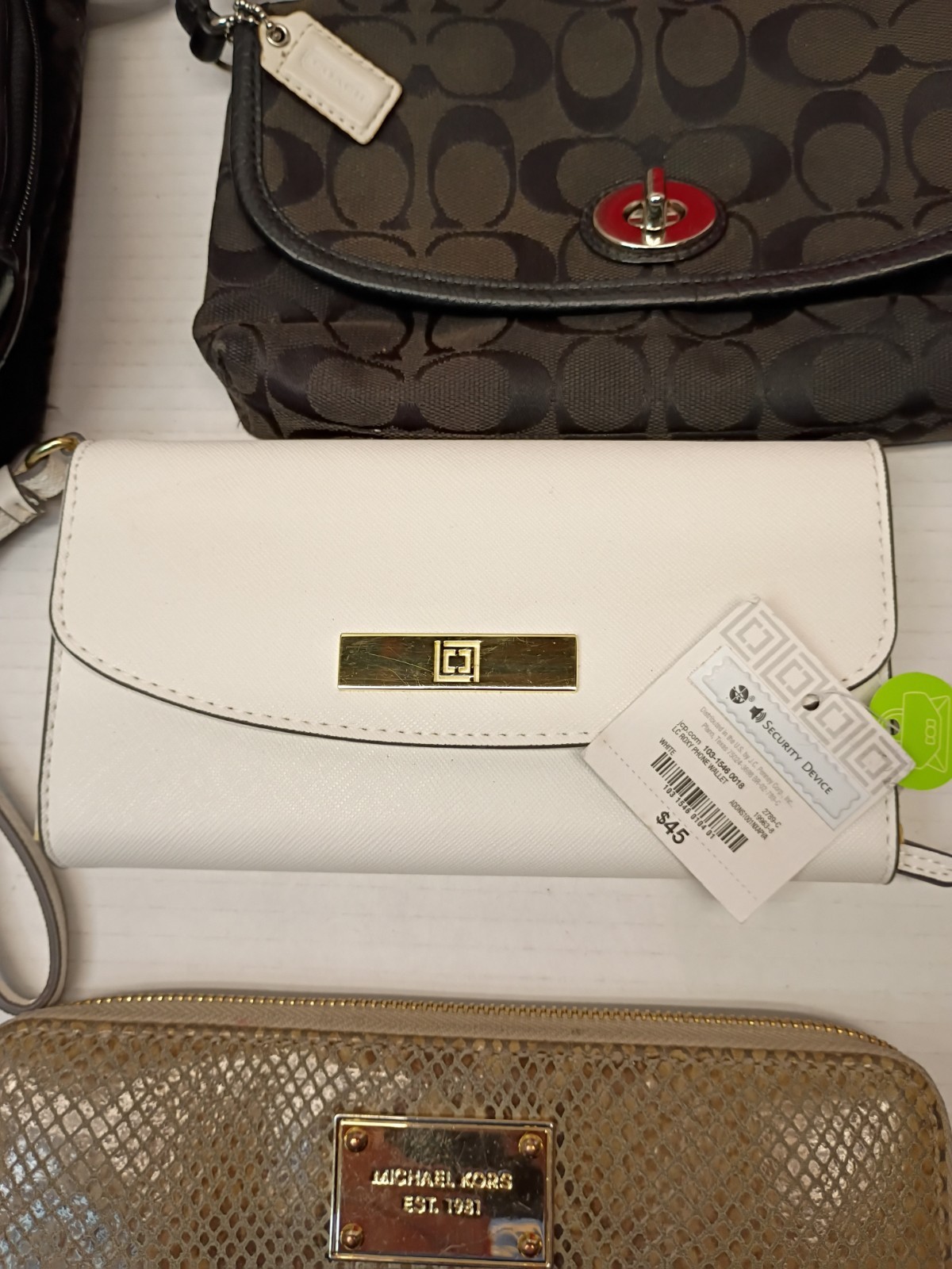Coach, Michael Kors, BCBG Paris, Liz Claiborne Mixed Handbag Lot, Logo