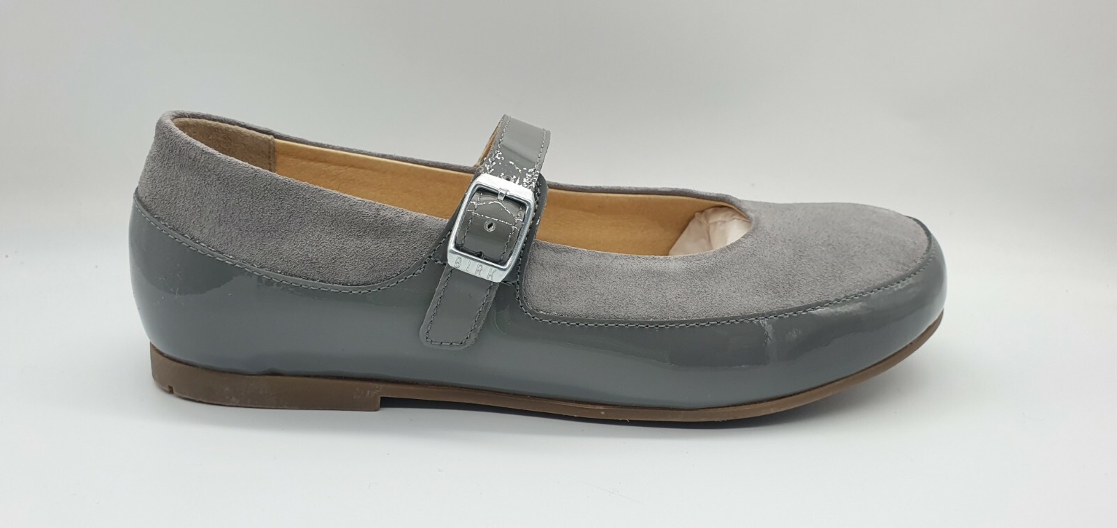 Birkenstock Leather LISMORE Grey 37 Regular Width BNIB 1004528
