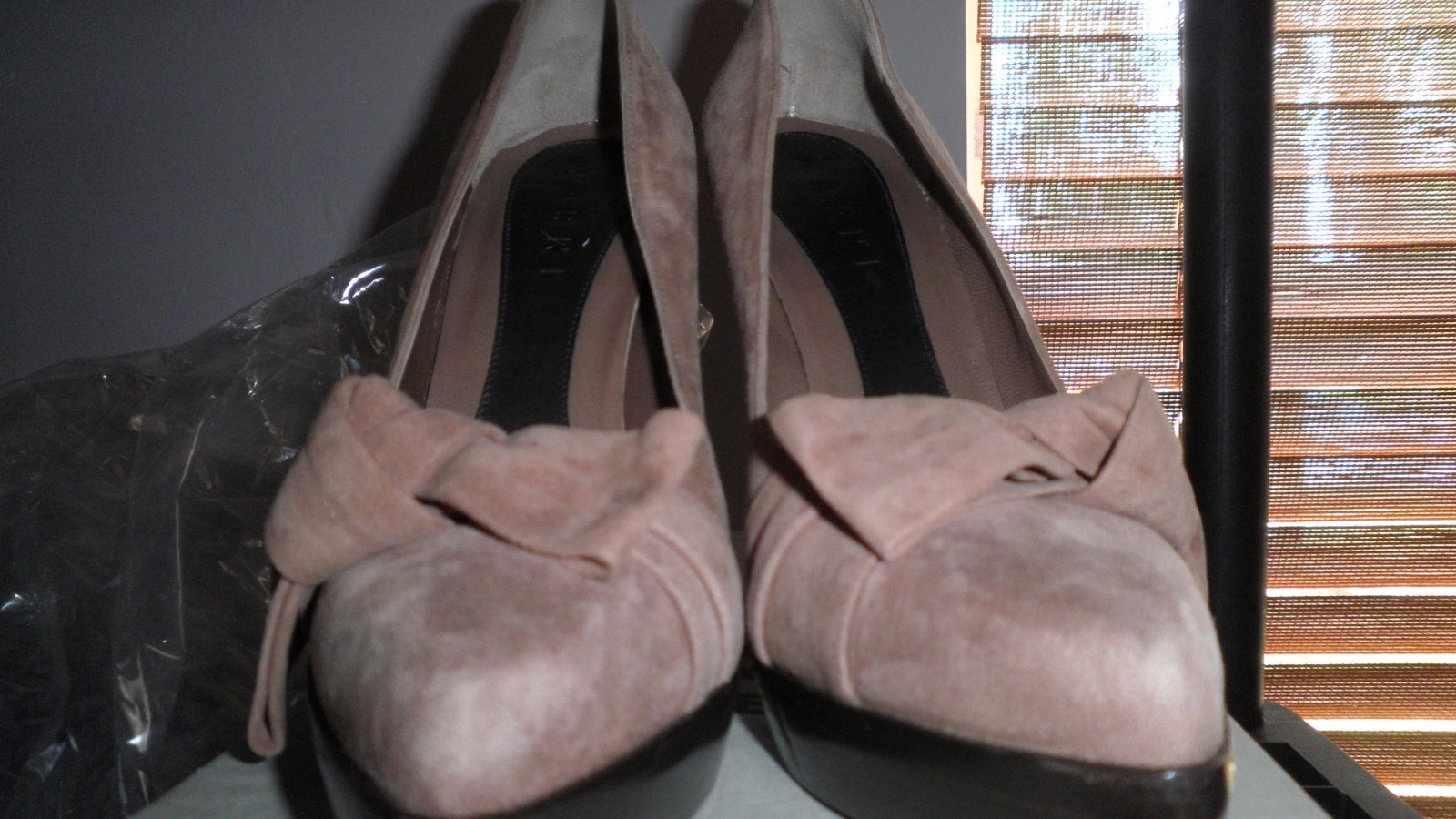 MARNI Sz 39B Tan Suede Platform Pump US 7.5 or 8 NEW WORN ONCE SEE PICS