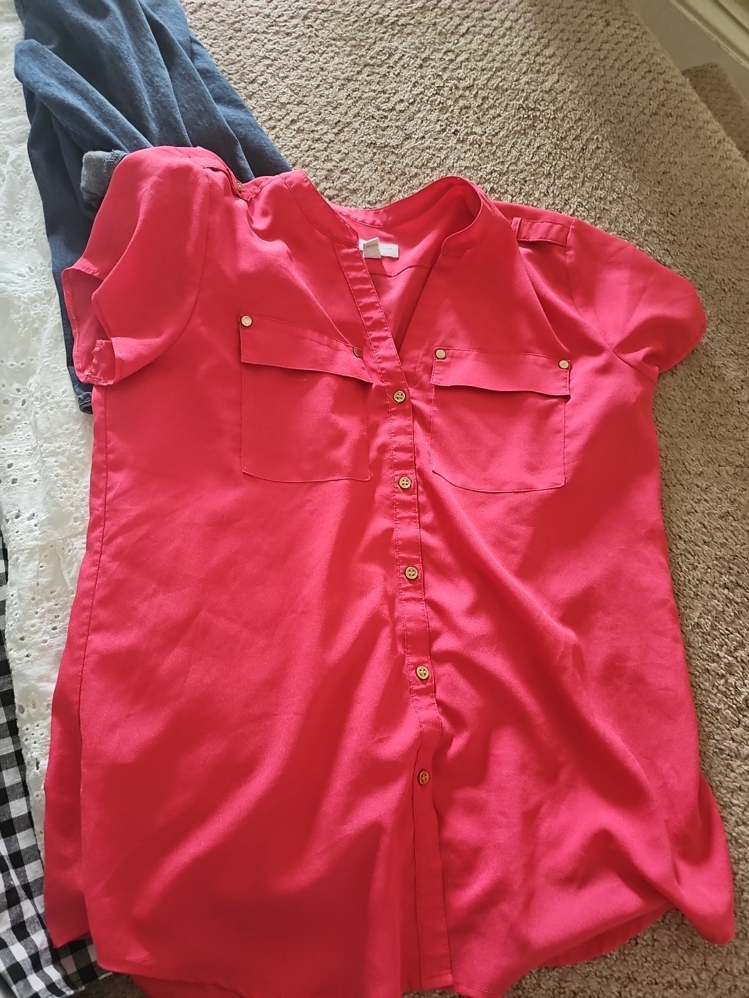Lot Of 12 Pcs Women Clothing Medium Size 8 Petite Jeans, Tops, Dresses
