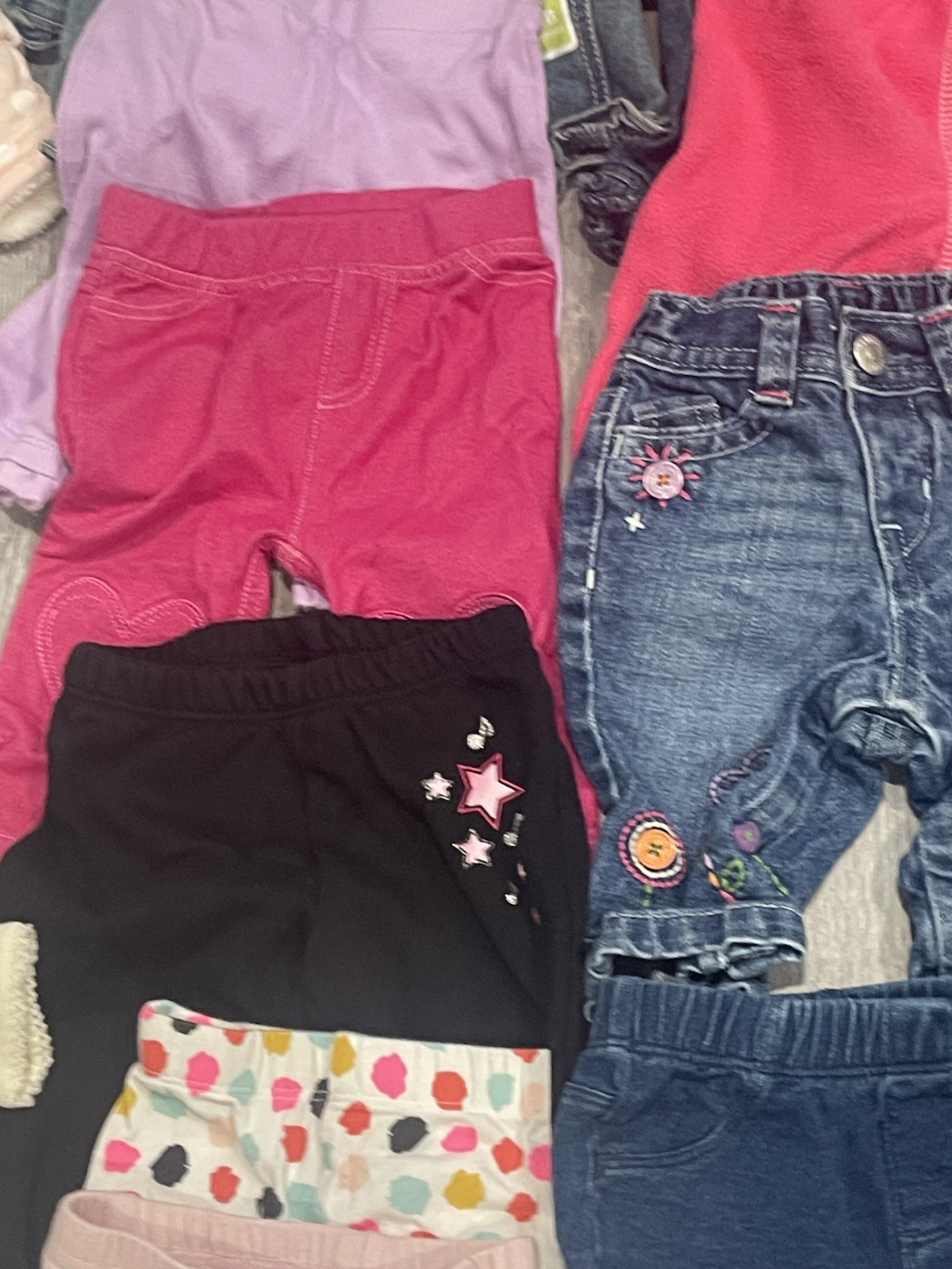 Carter&rsquo;s Baby Gap Old Navy Infant Girls Clothing Lot Of Size Newborn 0-3 Months
