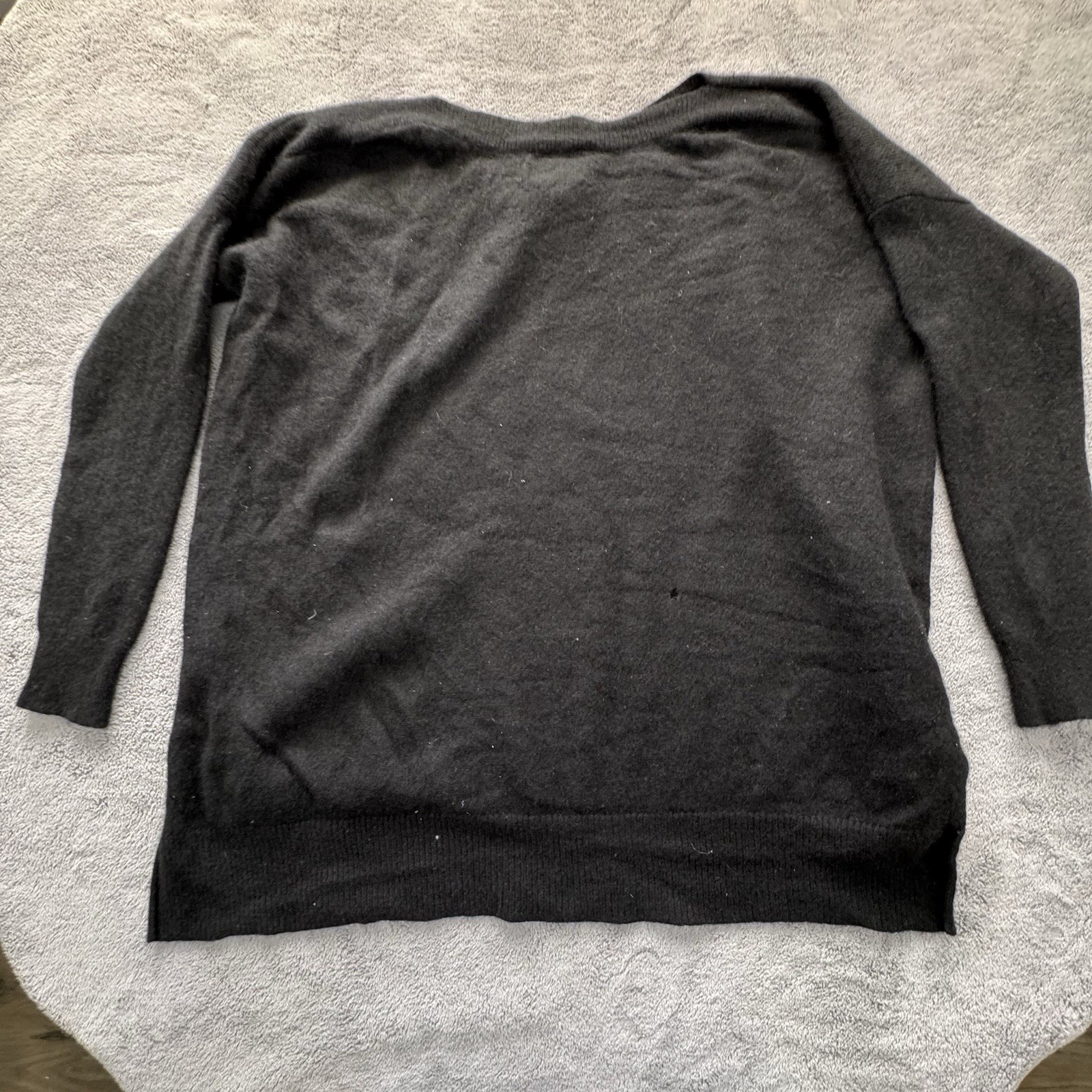3 Cashmere Sweaters Lot for Craft Recycle Upcycle Black Beige