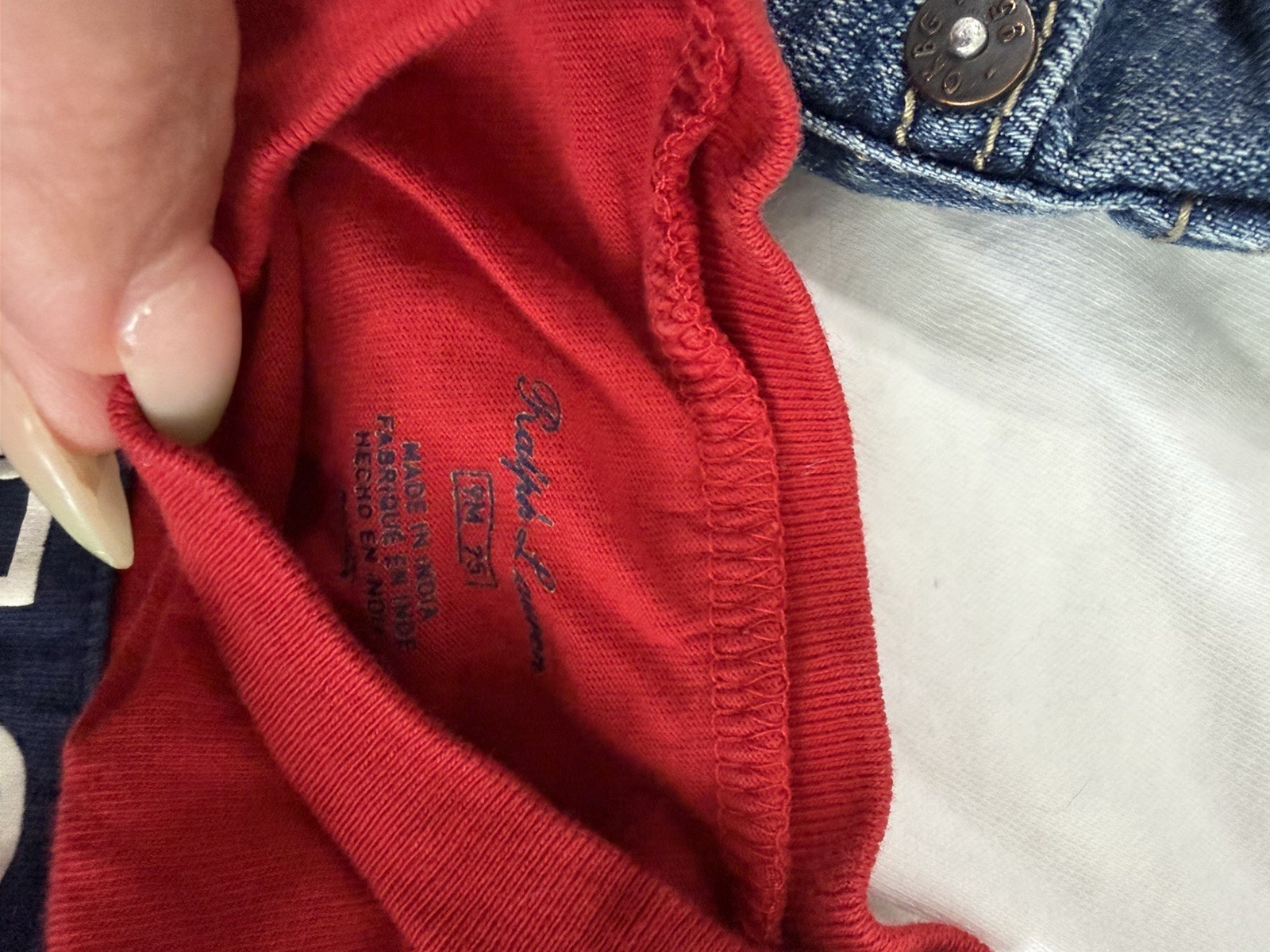 Polo Ralph Lauren OshKosh B&rsquo;gosh Baby Boy 6M 5pc Lot Shirts Polo Jeans (#168)