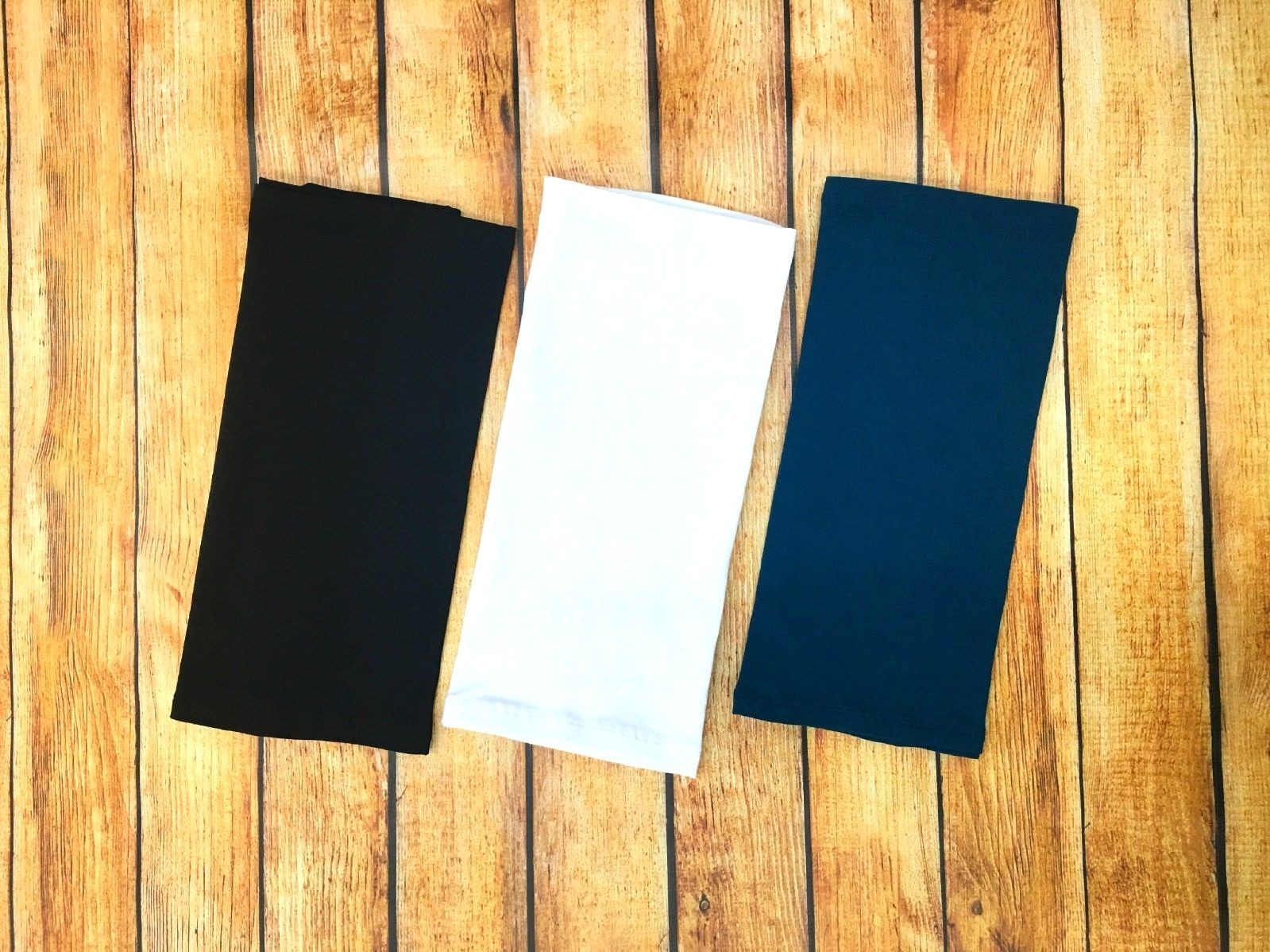 Maternity Belly Band Bella Vonna Nursing Pregnancy Lot of 3 BLK WHT TEAL C/L