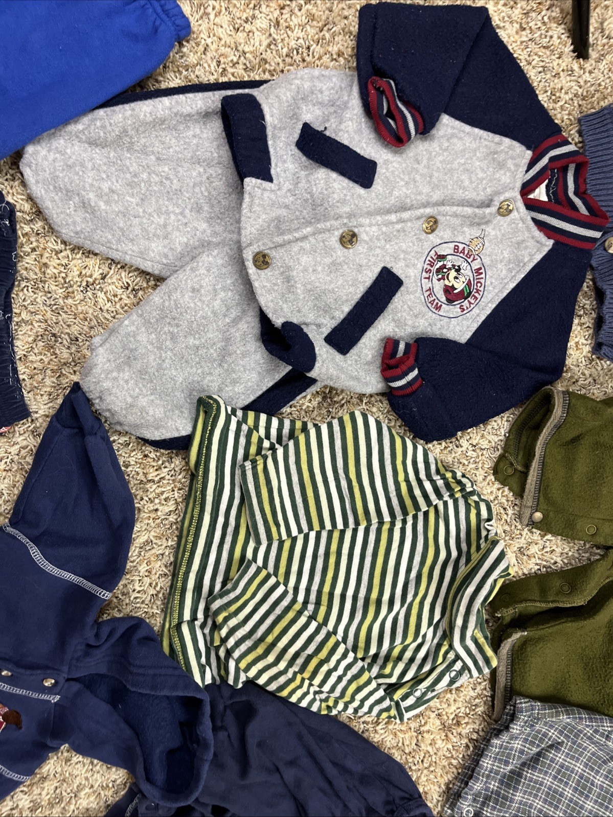 Baby Boy 6-9 Months Clothing Lot—Carters, and Other Brands—Vintage
