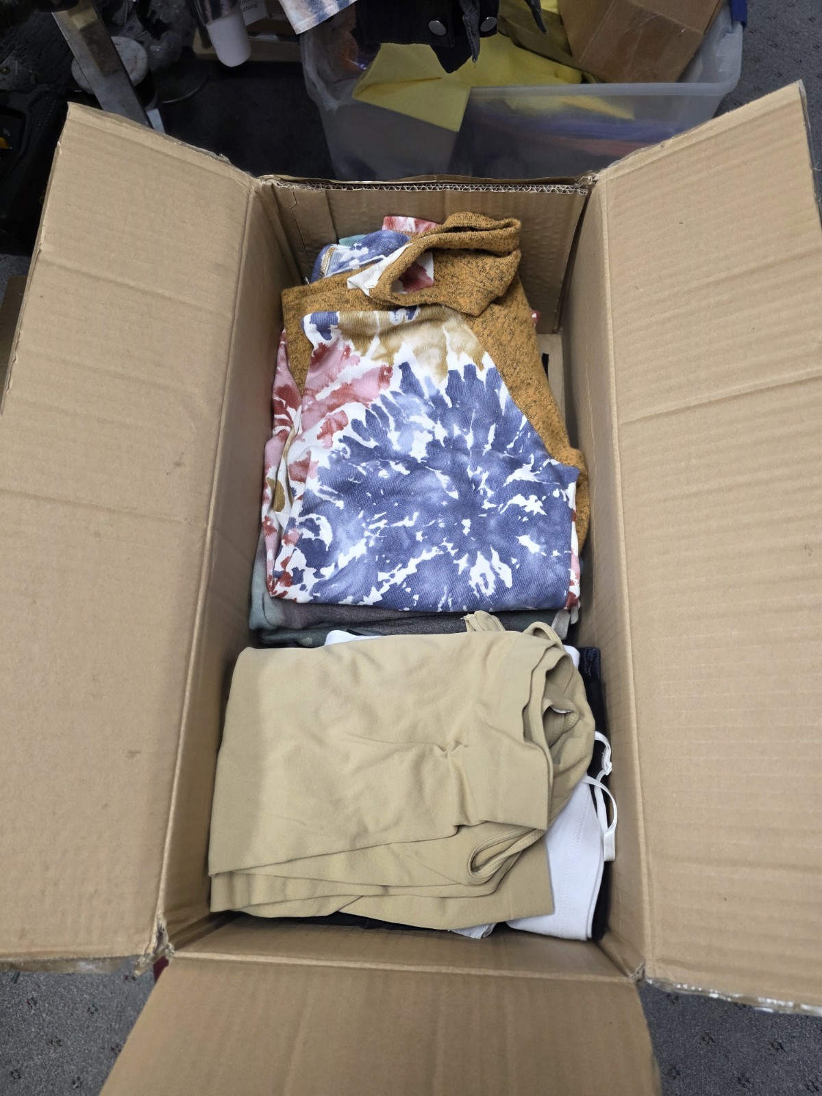 Lot Of 10 All Size Medium New Clothing Lot. Tops, Leggings,Camisoles. Value $229