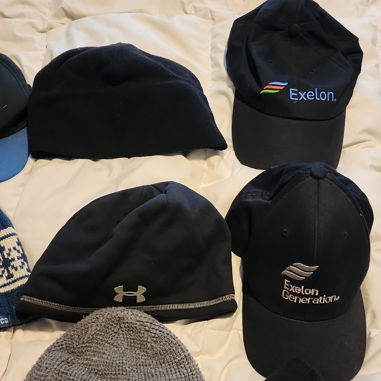 Exelon Under Armour Condor Winter Hats Gloves Scarves Unisex Lot