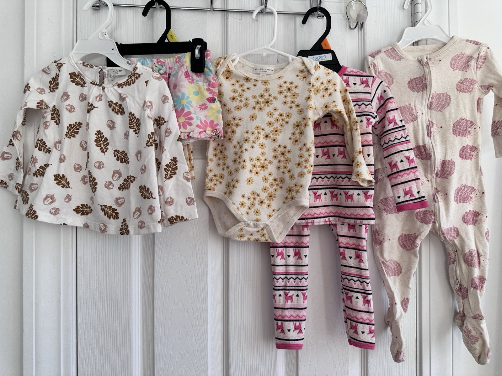 Toddler Girl Clothes Lot of 50 Random Assortment Size 12-24 Months Carters Gap